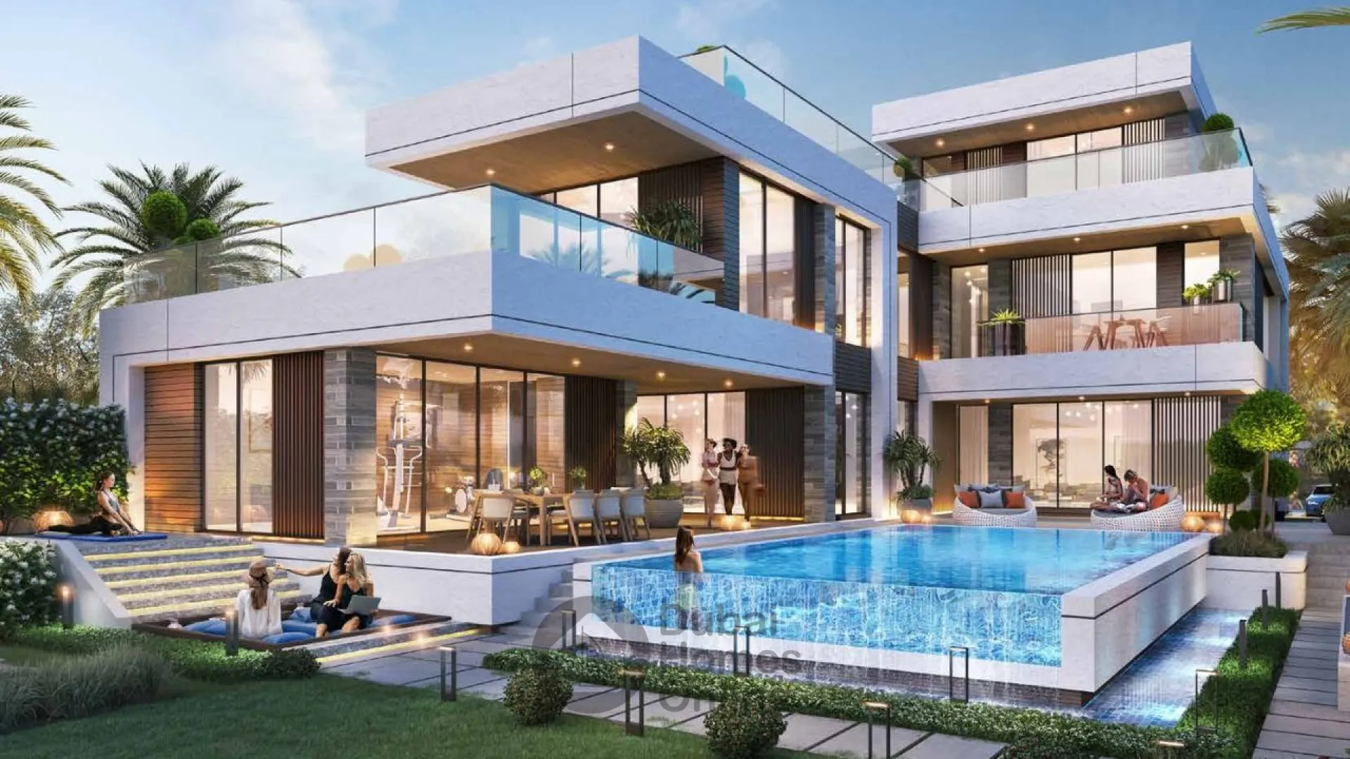 پروژه ویلائی موروکو املاک و مستغلات داماک در منطقه داماک لاگونز دبی