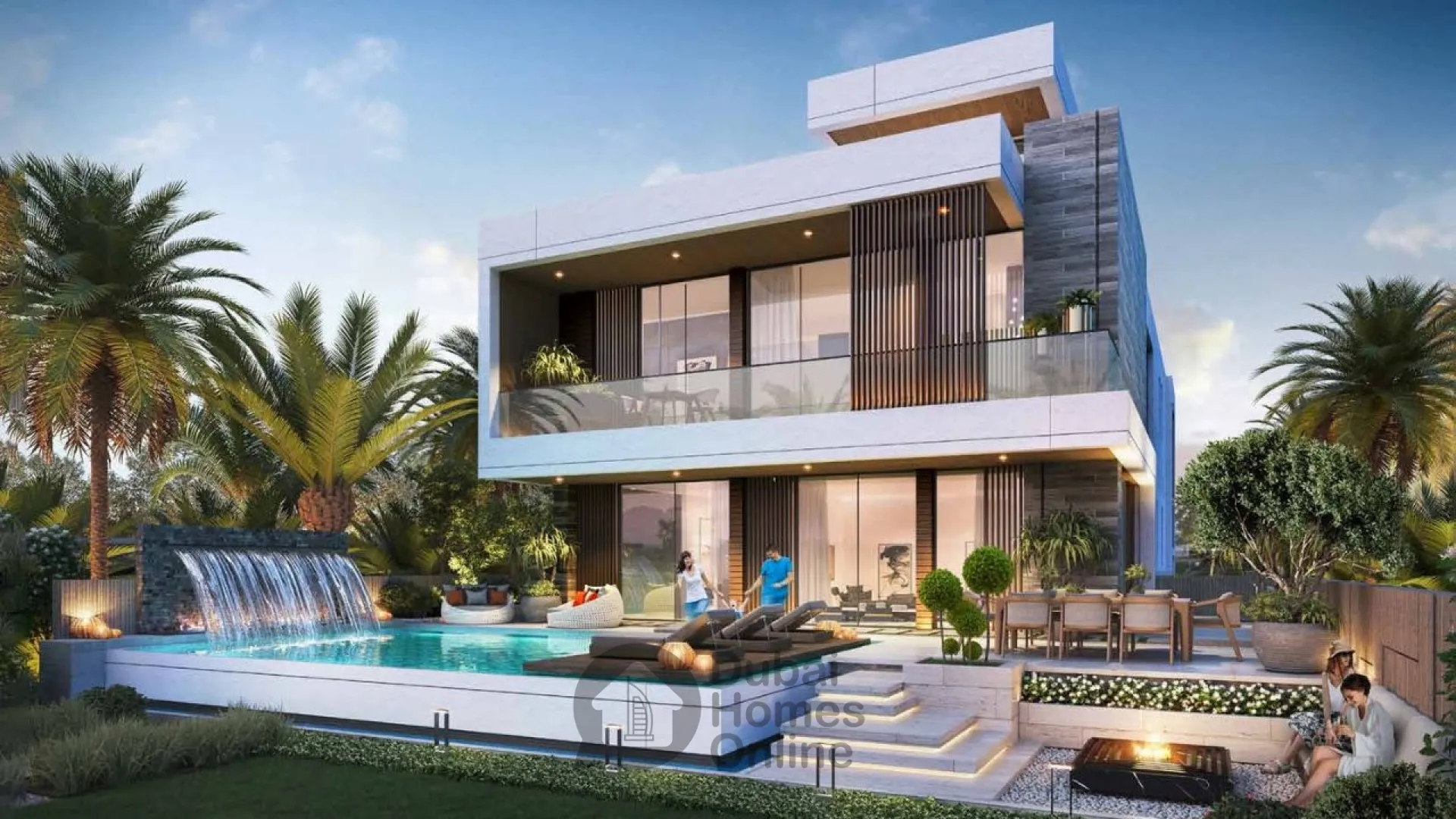 پروژه ویلائی موروکو املاک و مستغلات داماک در منطقه داماک لاگونز دبی