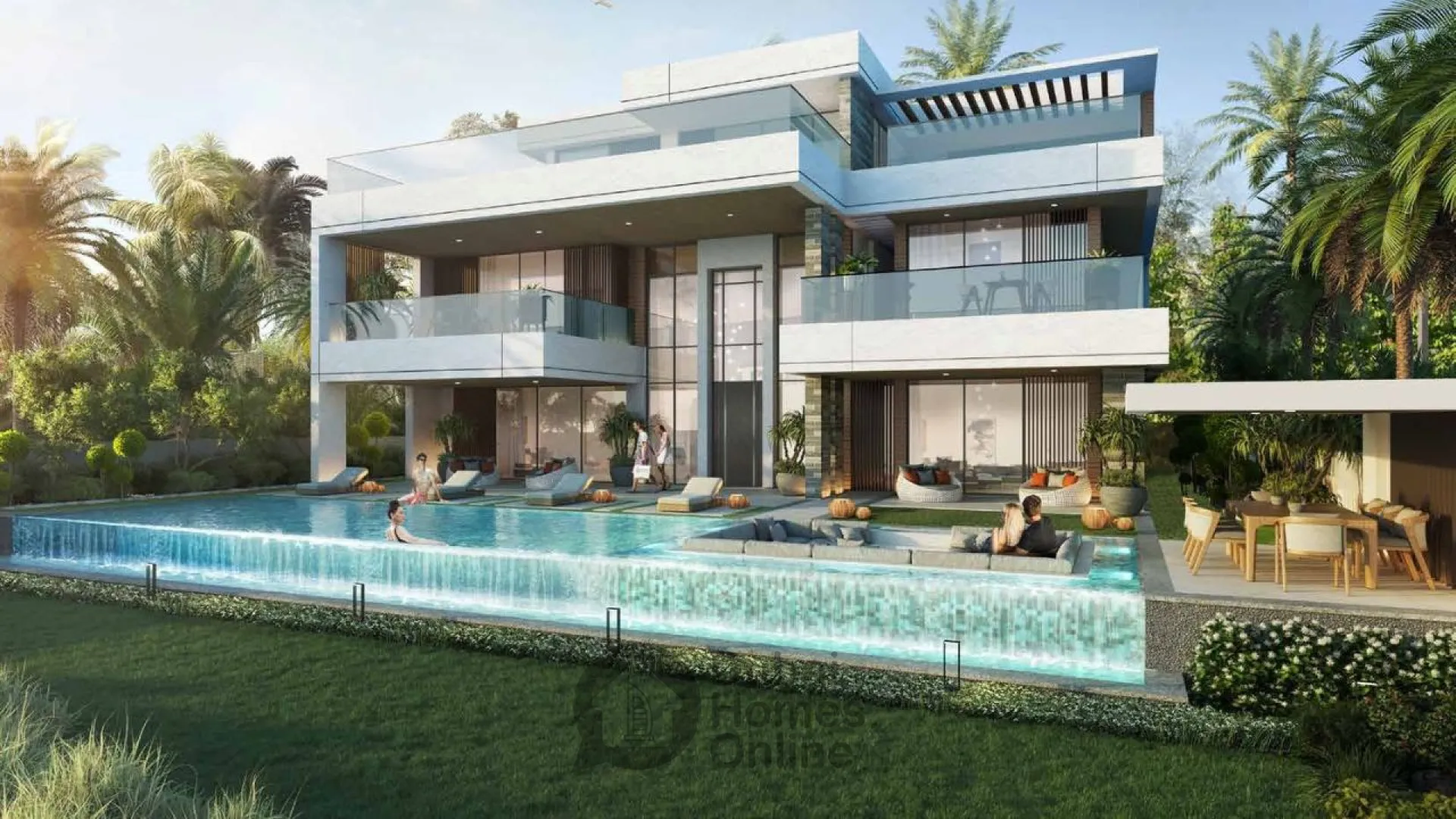 پروژه ویلائی موروکو املاک و مستغلات داماک در منطقه داماک لاگونز دبی