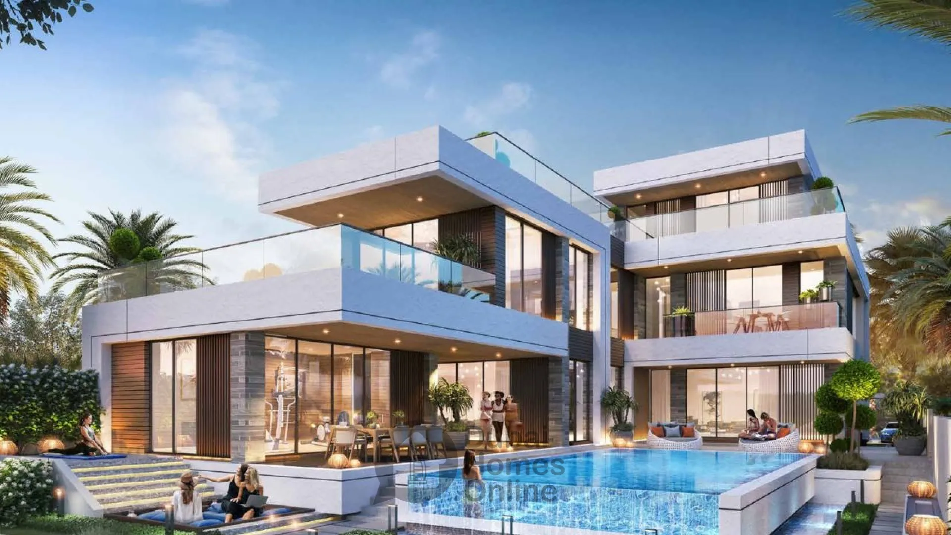 پروژه ویلائی موروکو املاک و مستغلات داماک در منطقه داماک لاگونز دبی