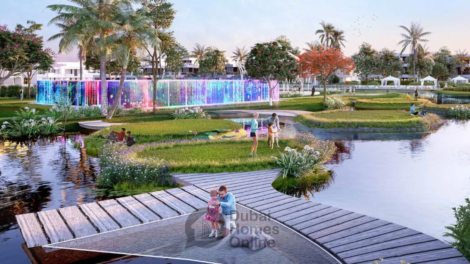 پروژه ویلائی موروکو املاک و مستغلات داماک در منطقه داماک لاگونز دبی