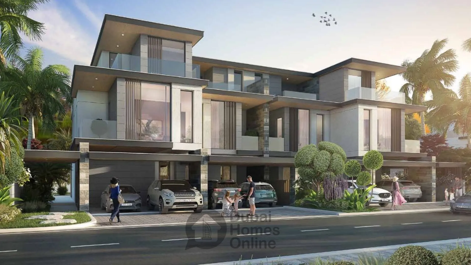 پروژه ویلائی موروکو املاک و مستغلات داماک در منطقه داماک لاگونز دبی