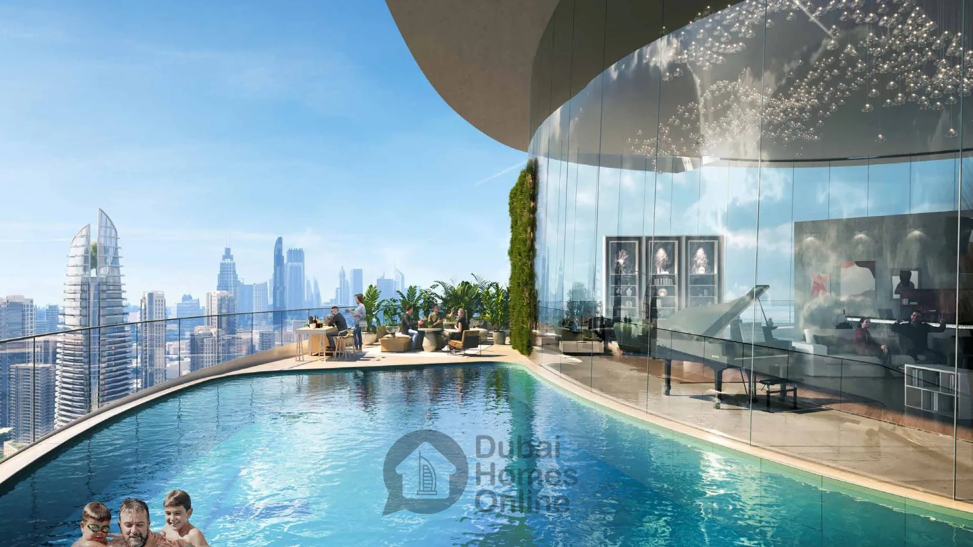 Canal Crown Apartments By Damac Properties at Business Bay in Dubai