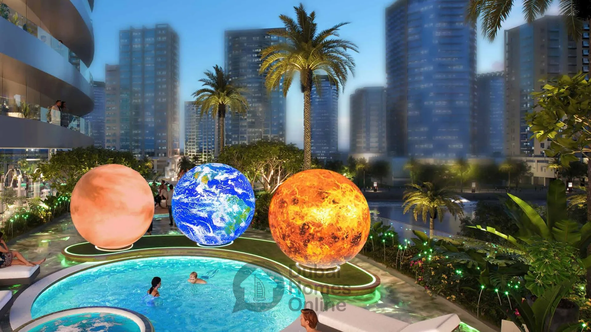 Canal Crown Apartments By Damac Properties at Business Bay in Dubai