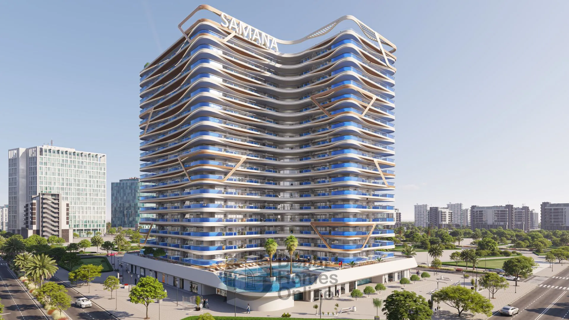 Samana Skyros Apartments for sale By Samana Developers at Arjan in Dubai