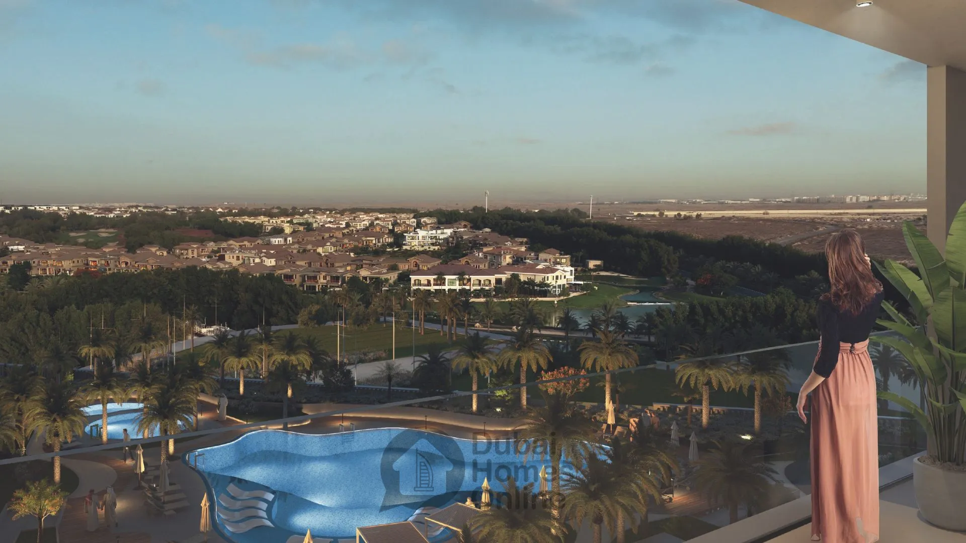 مشروع شقق جنات للبيع من ديار في ميدتاون في مدينة دبي للإنتاج