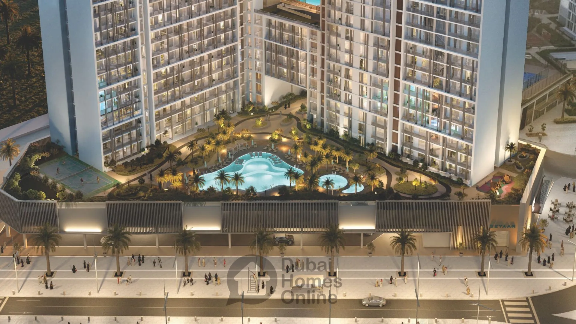 مشروع شقق جنات للبيع من ديار في ميدتاون في مدينة دبي للإنتاج