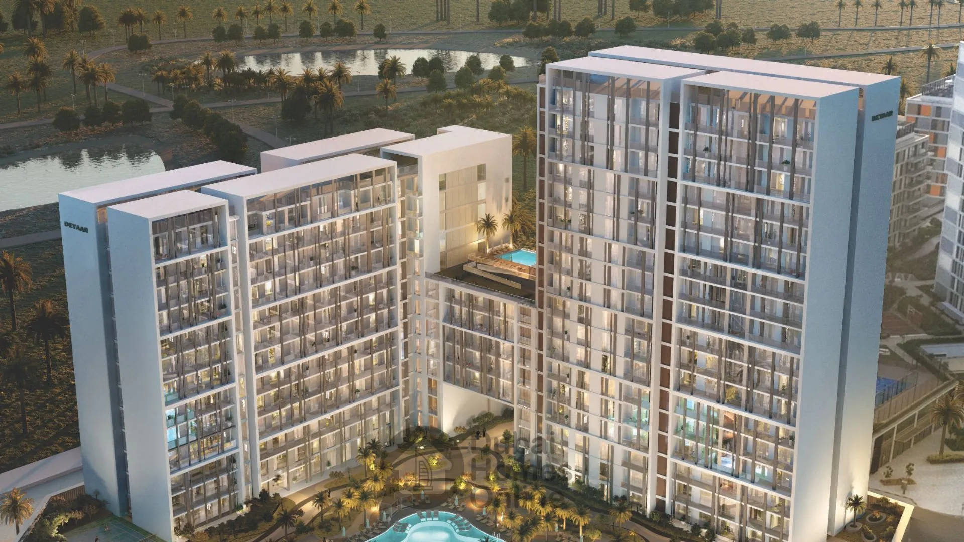 مشروع شقق جنات للبيع من ديار في ميدتاون في مدينة دبي للإنتاج