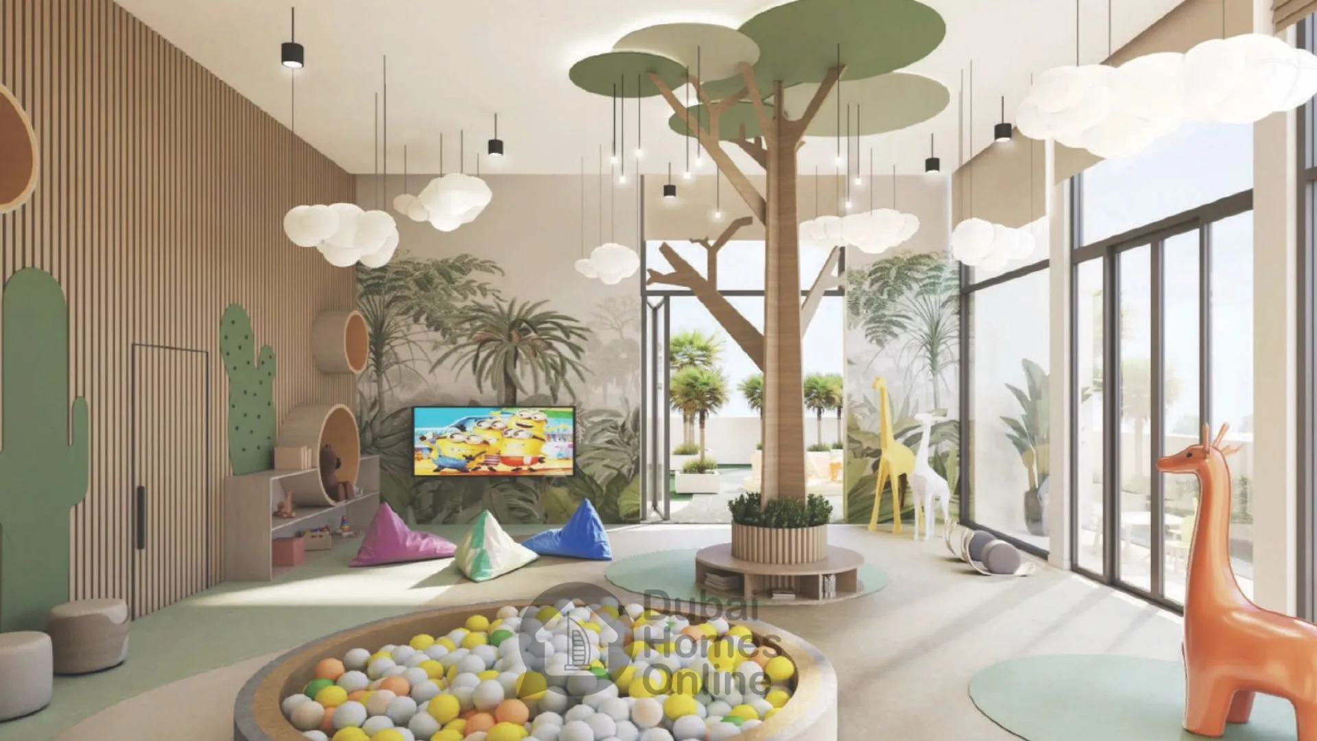 مشروع شقق جنات للبيع من ديار في ميدتاون في مدينة دبي للإنتاج