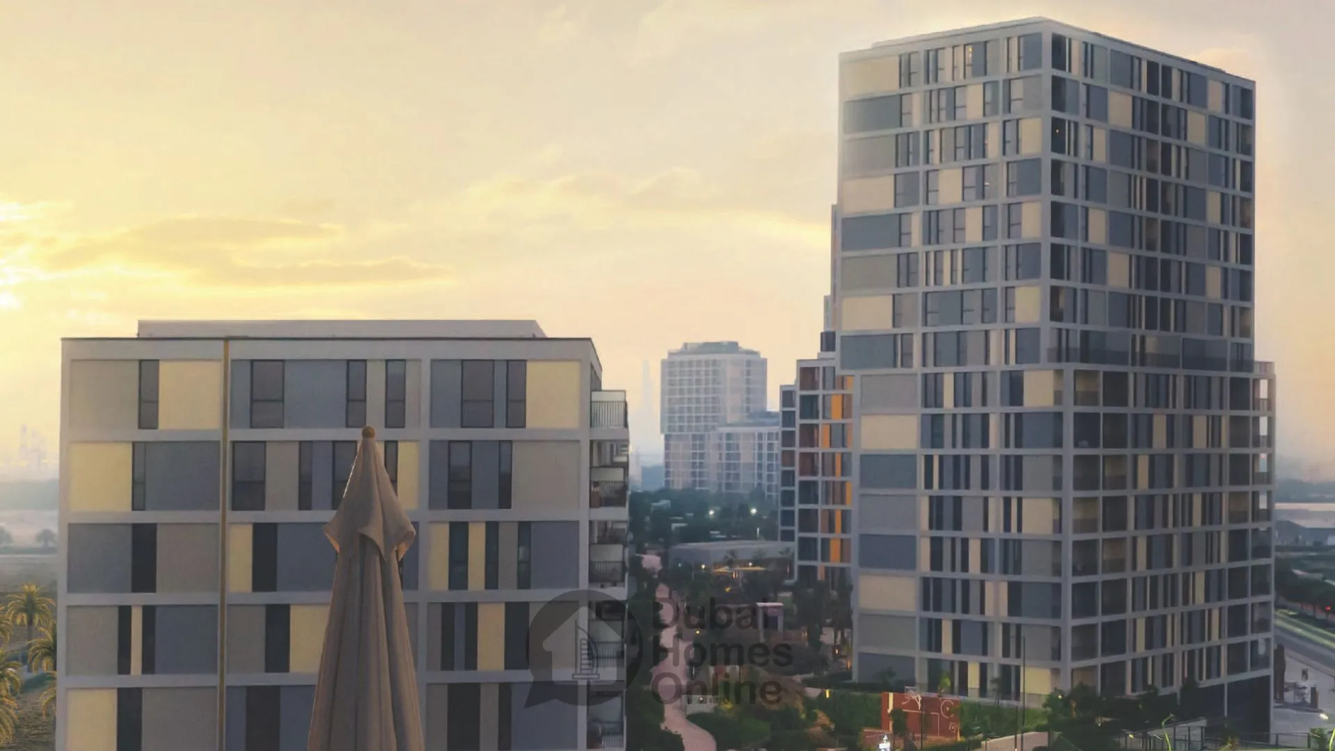 مشروع شقق جنات للبيع من ديار في ميدتاون في مدينة دبي للإنتاج