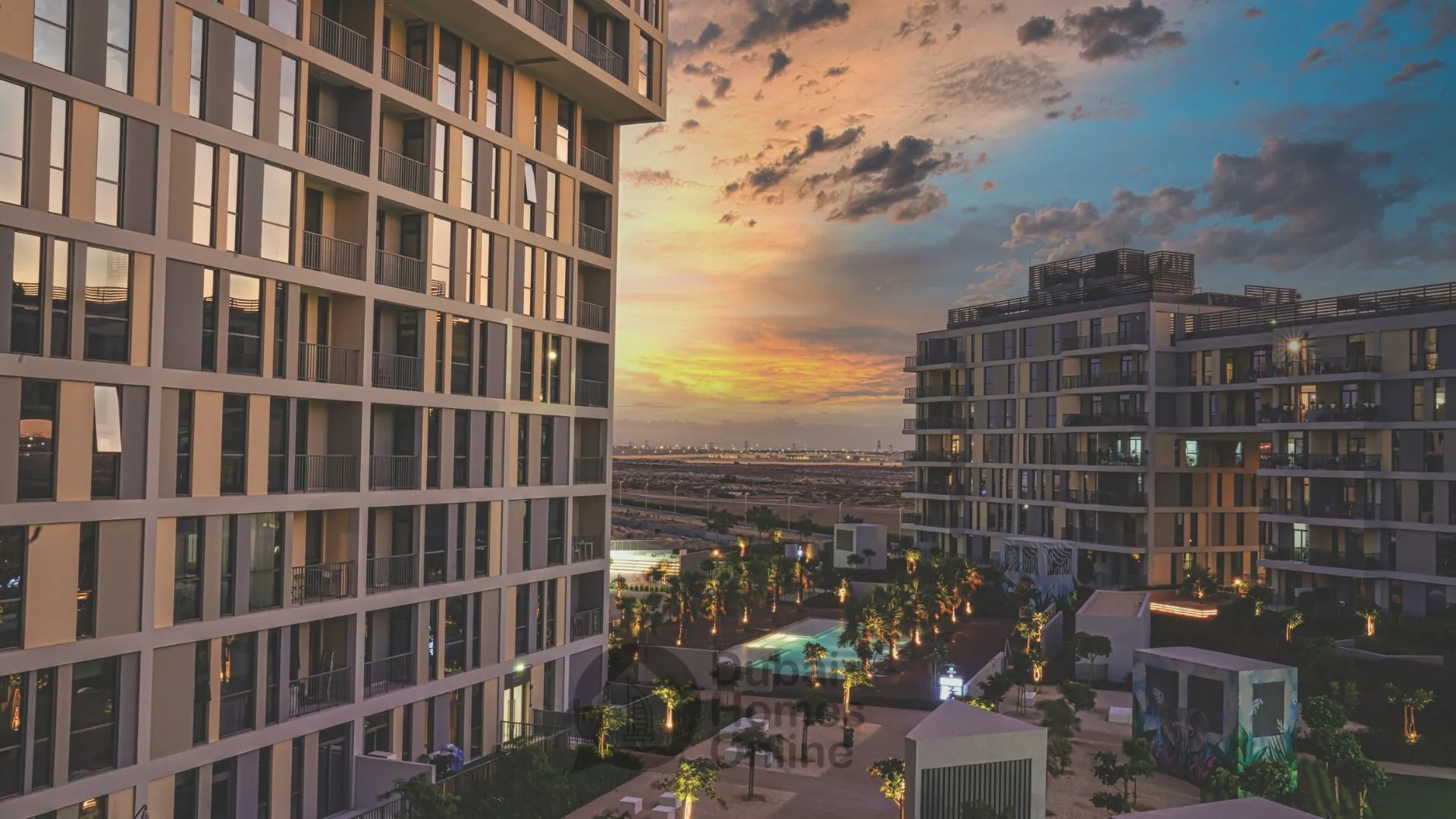 مشروع شقق جنات للبيع من ديار في ميدتاون في مدينة دبي للإنتاج