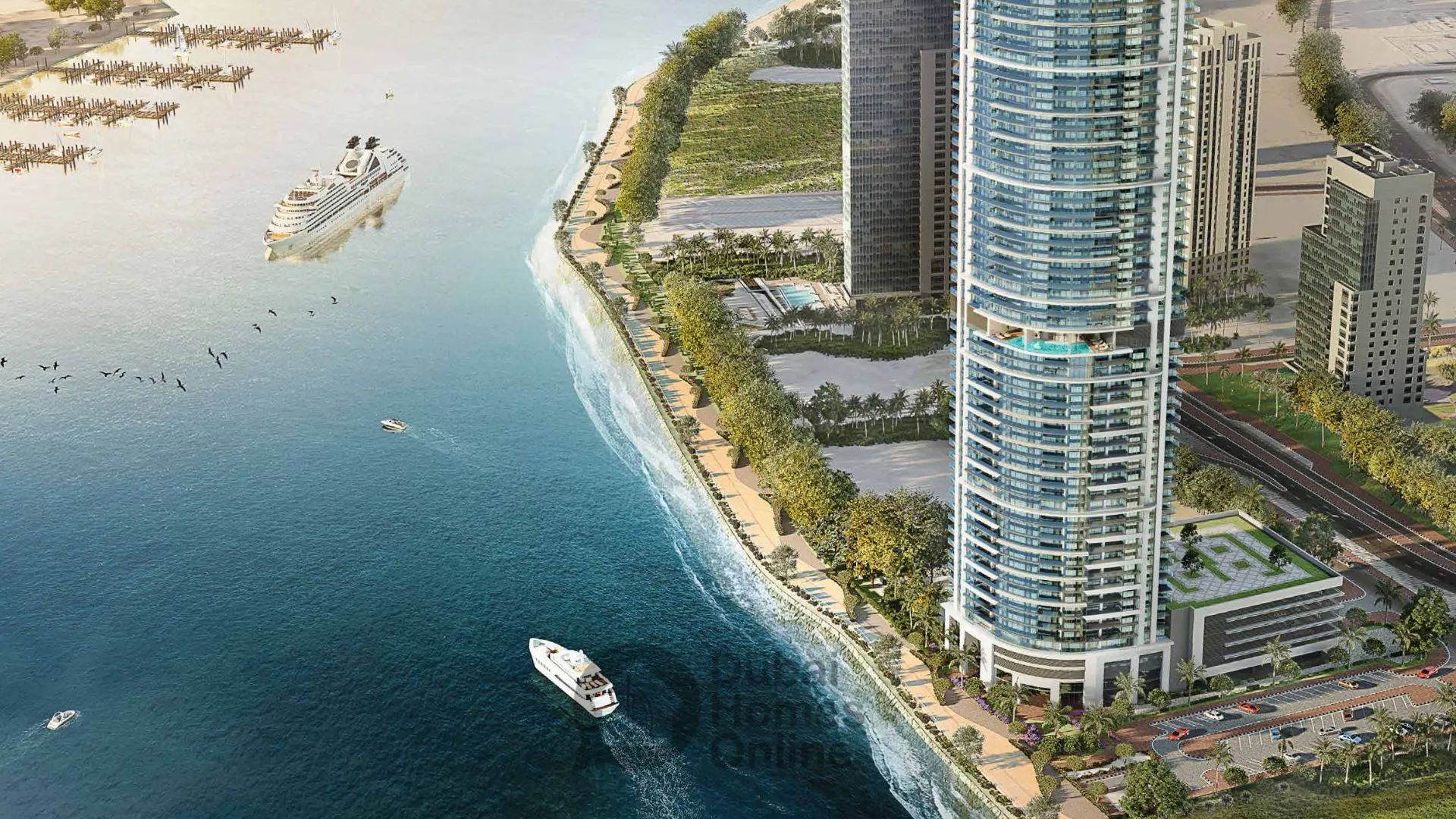 Damac Harbour Lights Apartments By Damac at Dubai Maritime City