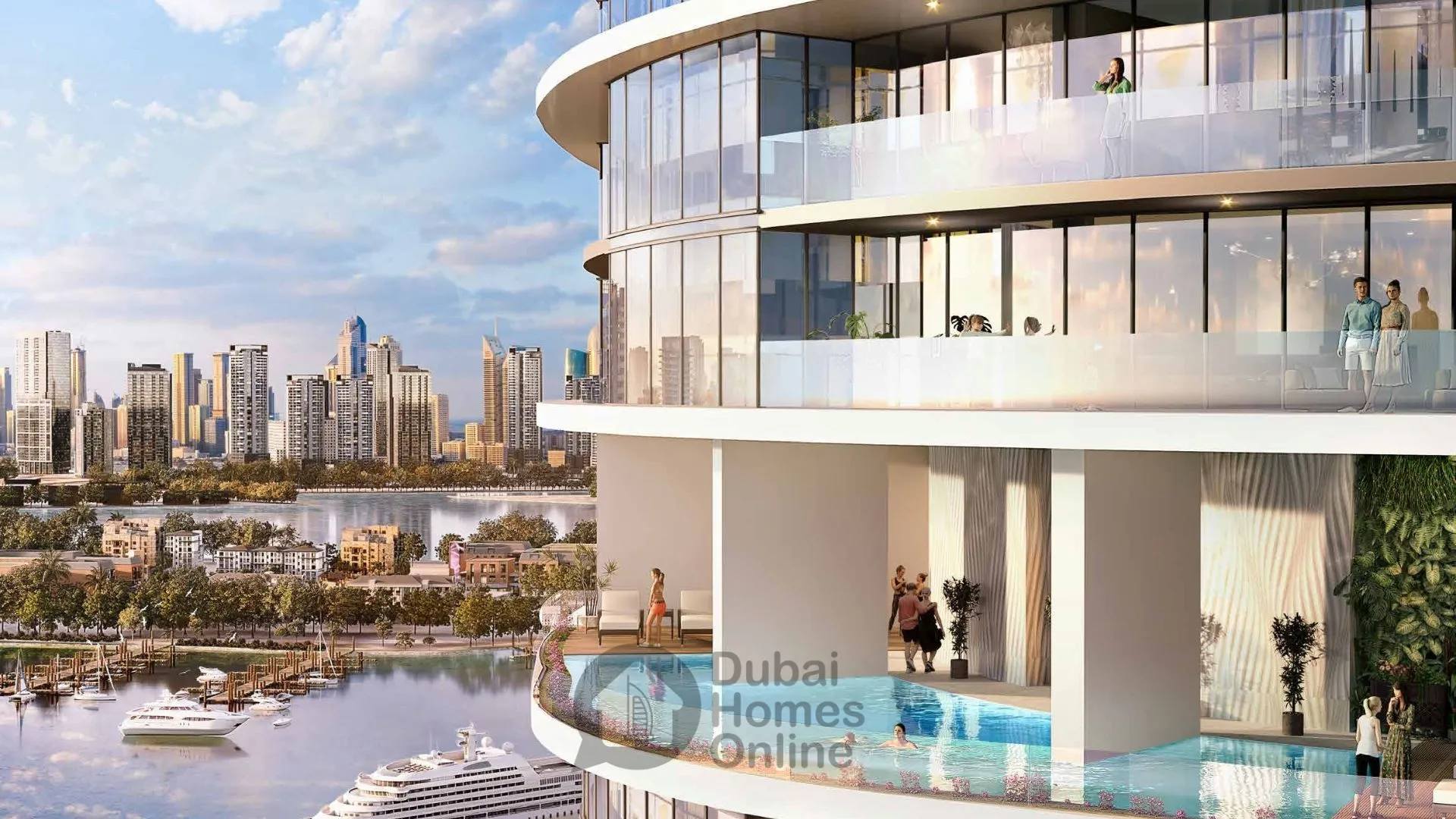 Damac Harbour Lights Apartments By Damac at Dubai Maritime City