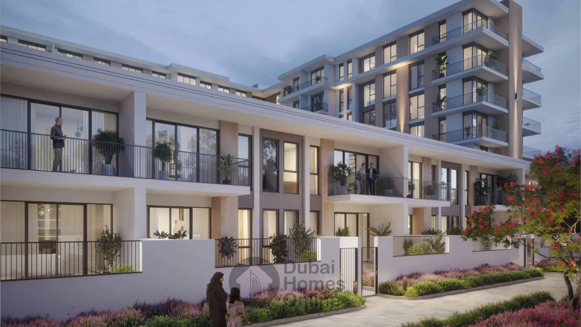 مشروع شقق نشاما هولاند جاردنز للبيع من نشاما في تاون سكوير دبي