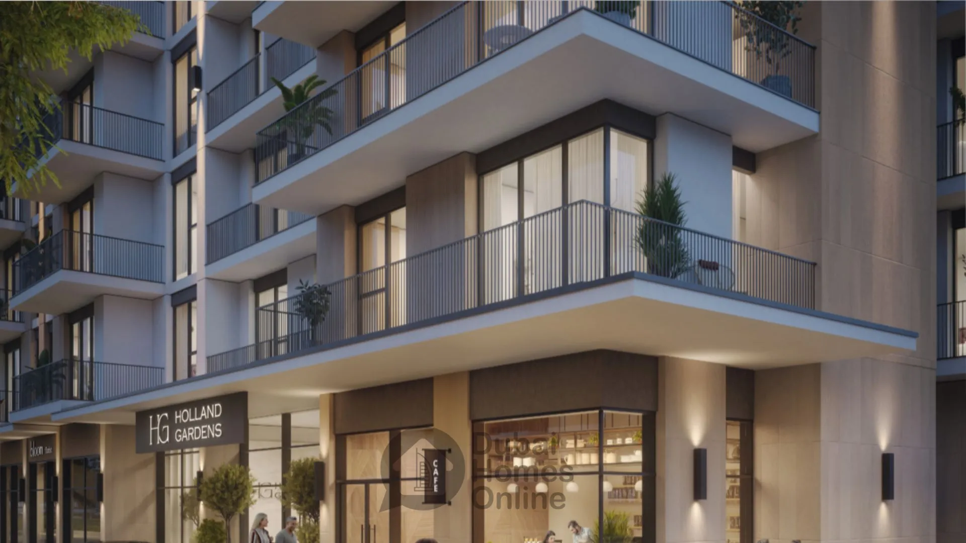 مشروع شقق نشاما هولاند جاردنز للبيع من نشاما في تاون سكوير دبي