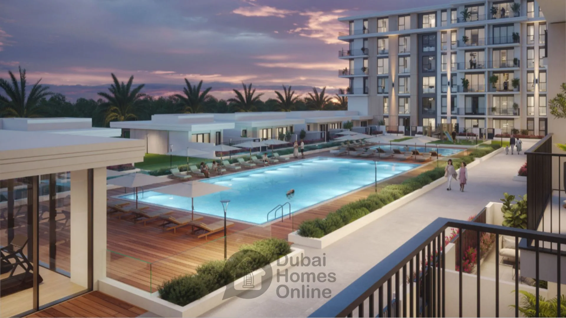 مشروع شقق نشاما هولاند جاردنز للبيع من نشاما في تاون سكوير دبي