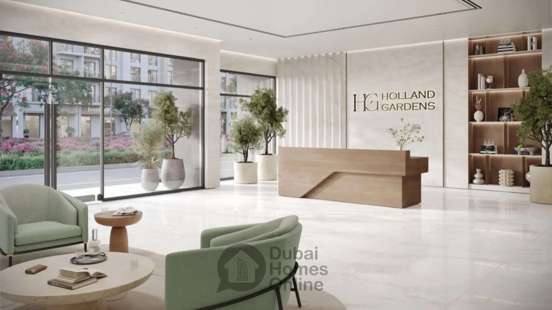 مشروع شقق نشاما هولاند جاردنز للبيع من نشاما في تاون سكوير دبي