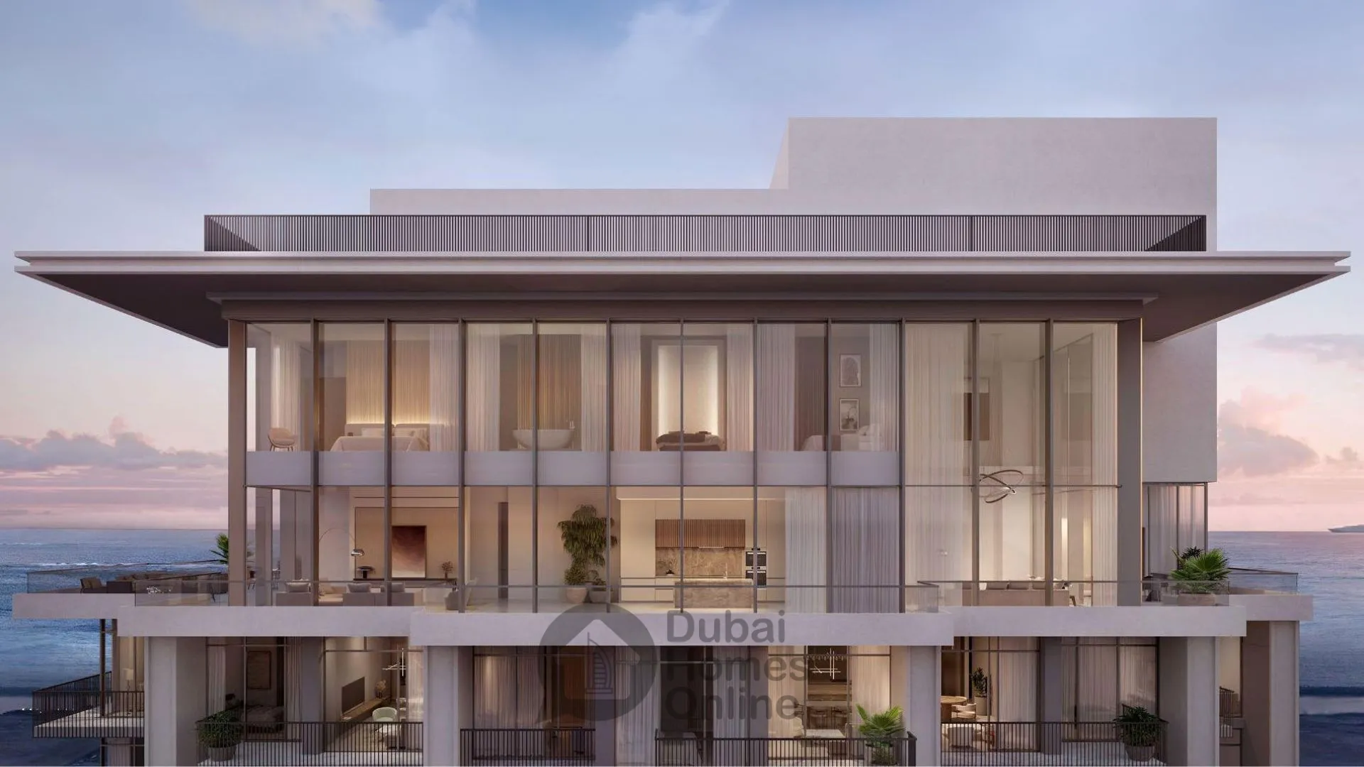 مشروع شقق أنوا أريا للبيع من أمنيات في مدينة دبي الملاحية