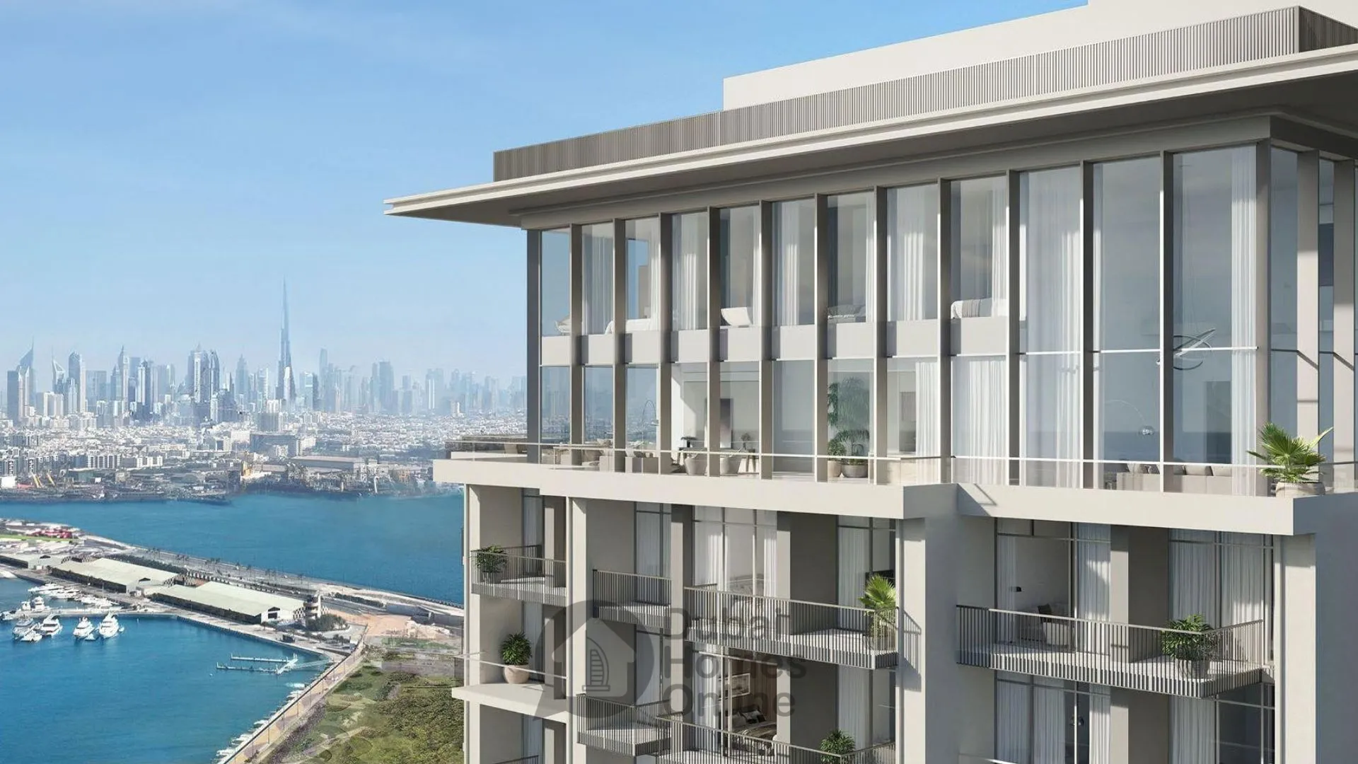 مشروع شقق أنوا أريا للبيع من أمنيات في مدينة دبي الملاحية