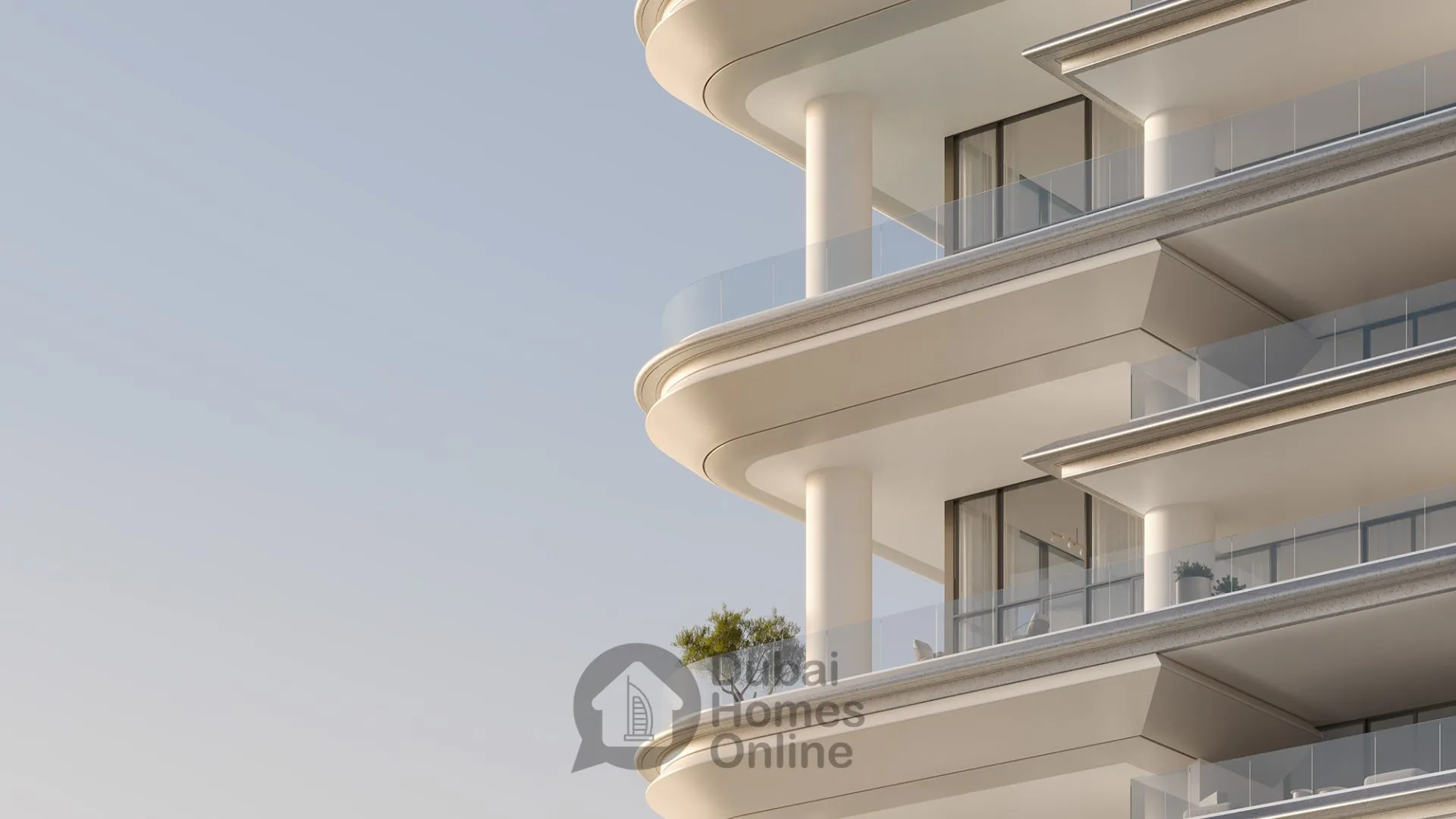 مشروع شقق فيلا للبيع من أمنيات في الخليج التجاري في دبي