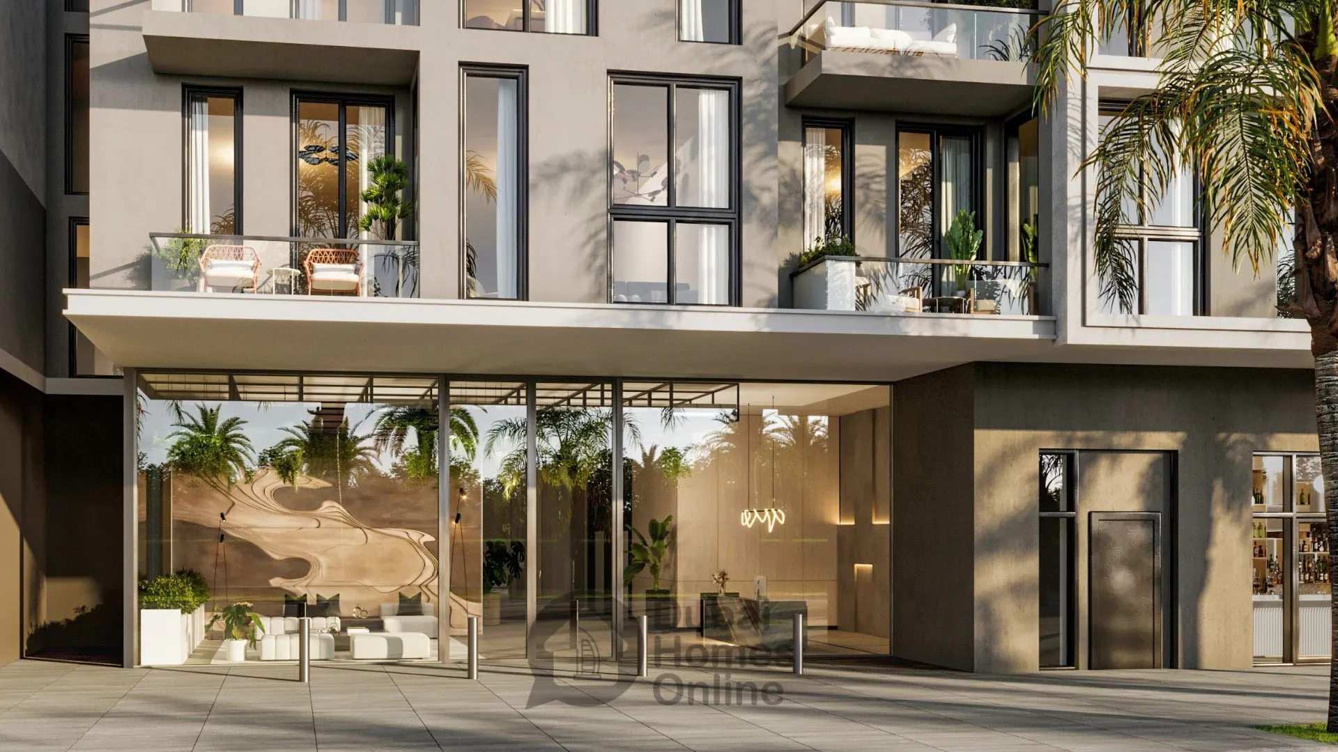 خرید خانه در پروژه مسکونی آپارتمان های تیرازو ترف هلدینگ در منطقه جی وی سی دبی