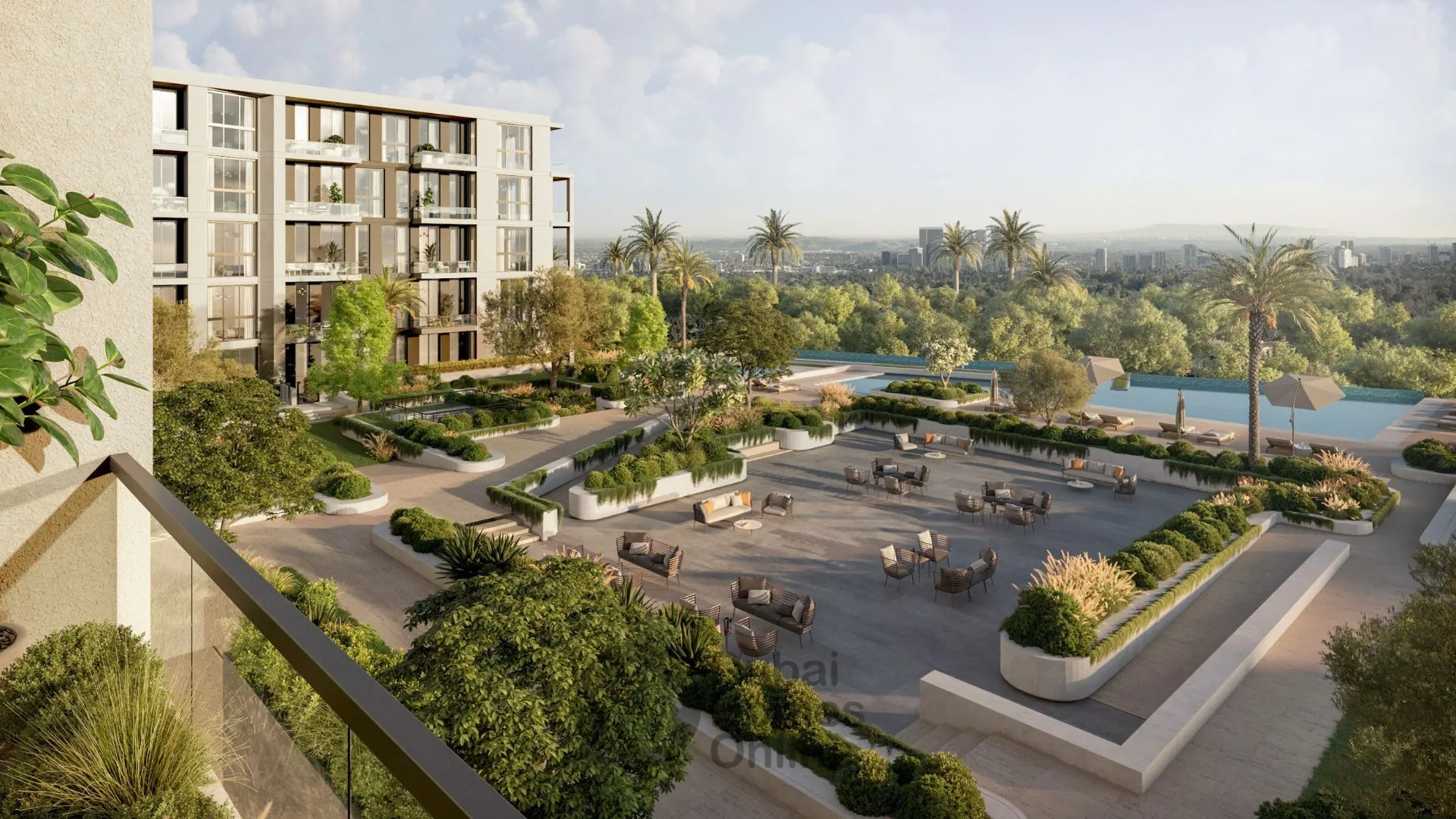 خرید خانه در پروژه مسکونی آپارتمان های تیرازو ترف هلدینگ در منطقه جی وی سی دبی