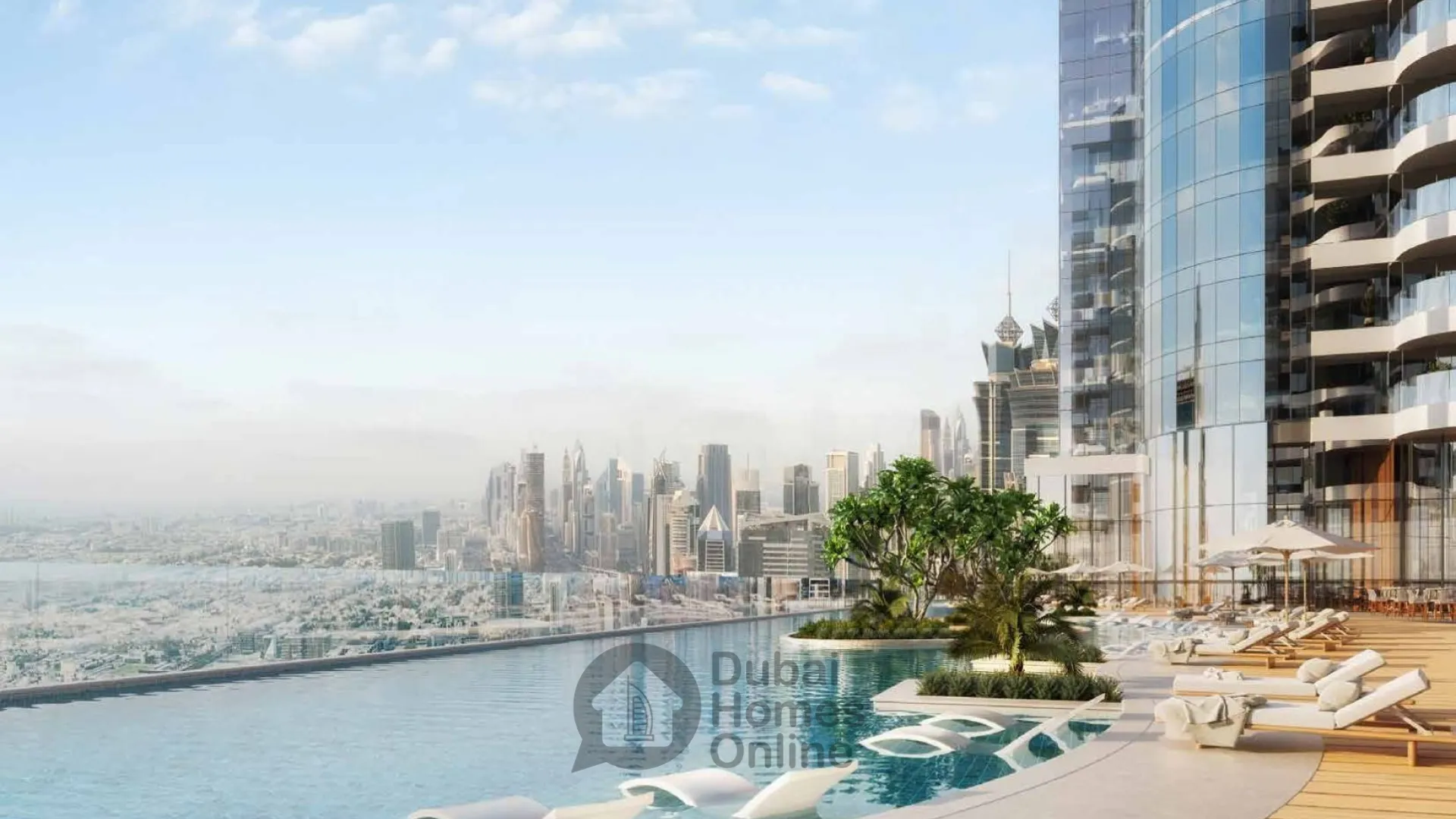 شقق برج الحبتور للبيع في شارع الشيخ زايد في دبي