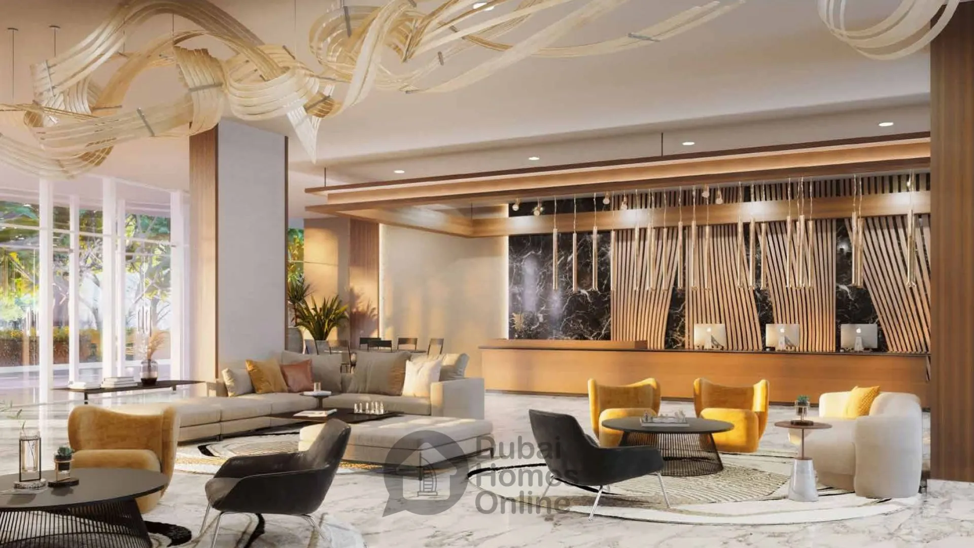 شقق برج الحبتور للبيع في شارع الشيخ زايد في دبي