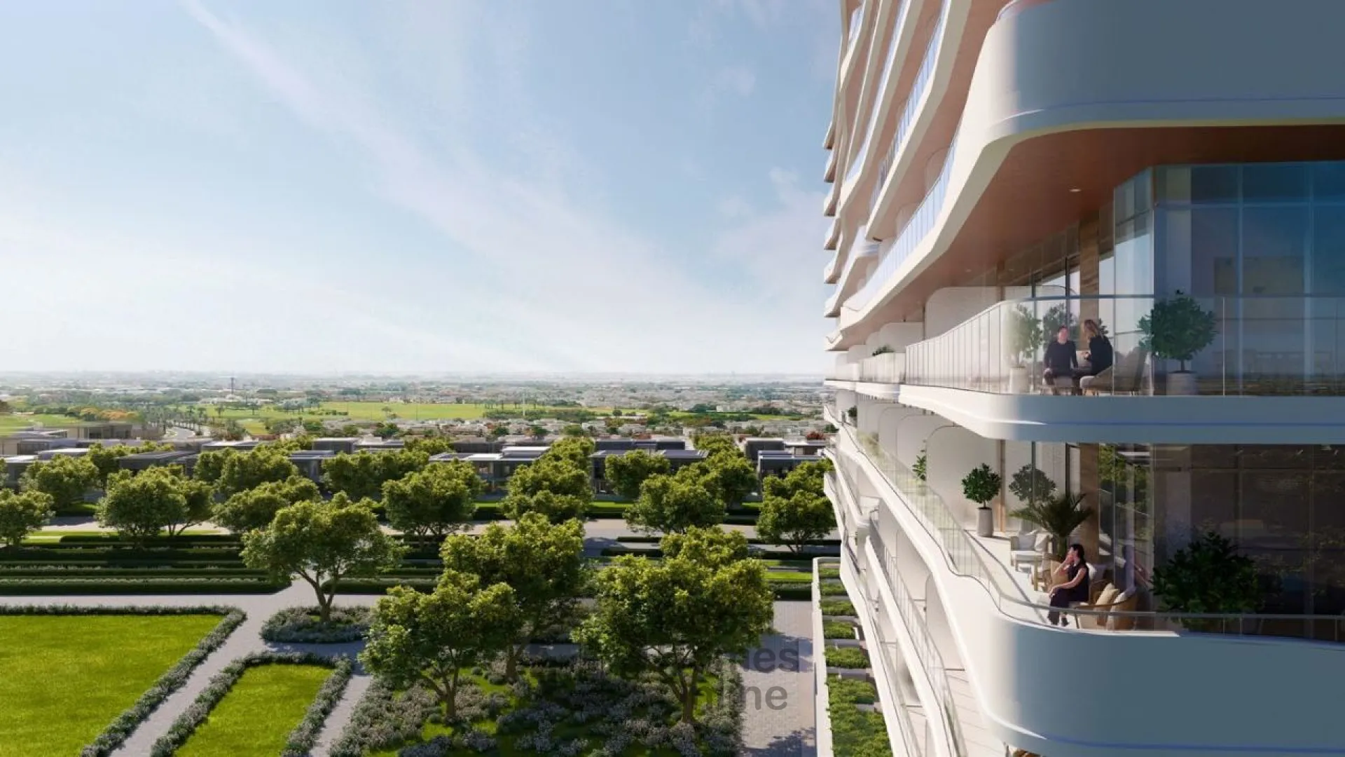 مشروع شقق جولف ريزيدنس للبيع من فورتيمو في دبي هيلز استيت