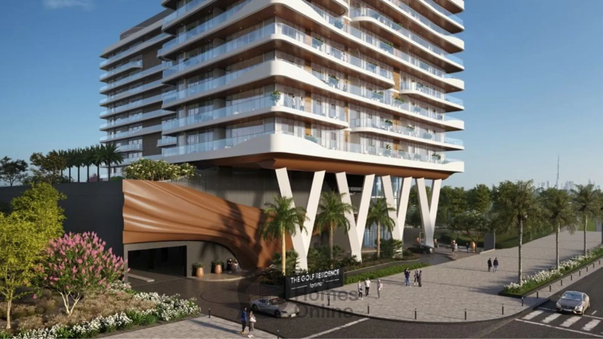 مشروع شقق جولف ريزيدنس للبيع من فورتيمو في دبي هيلز استيت