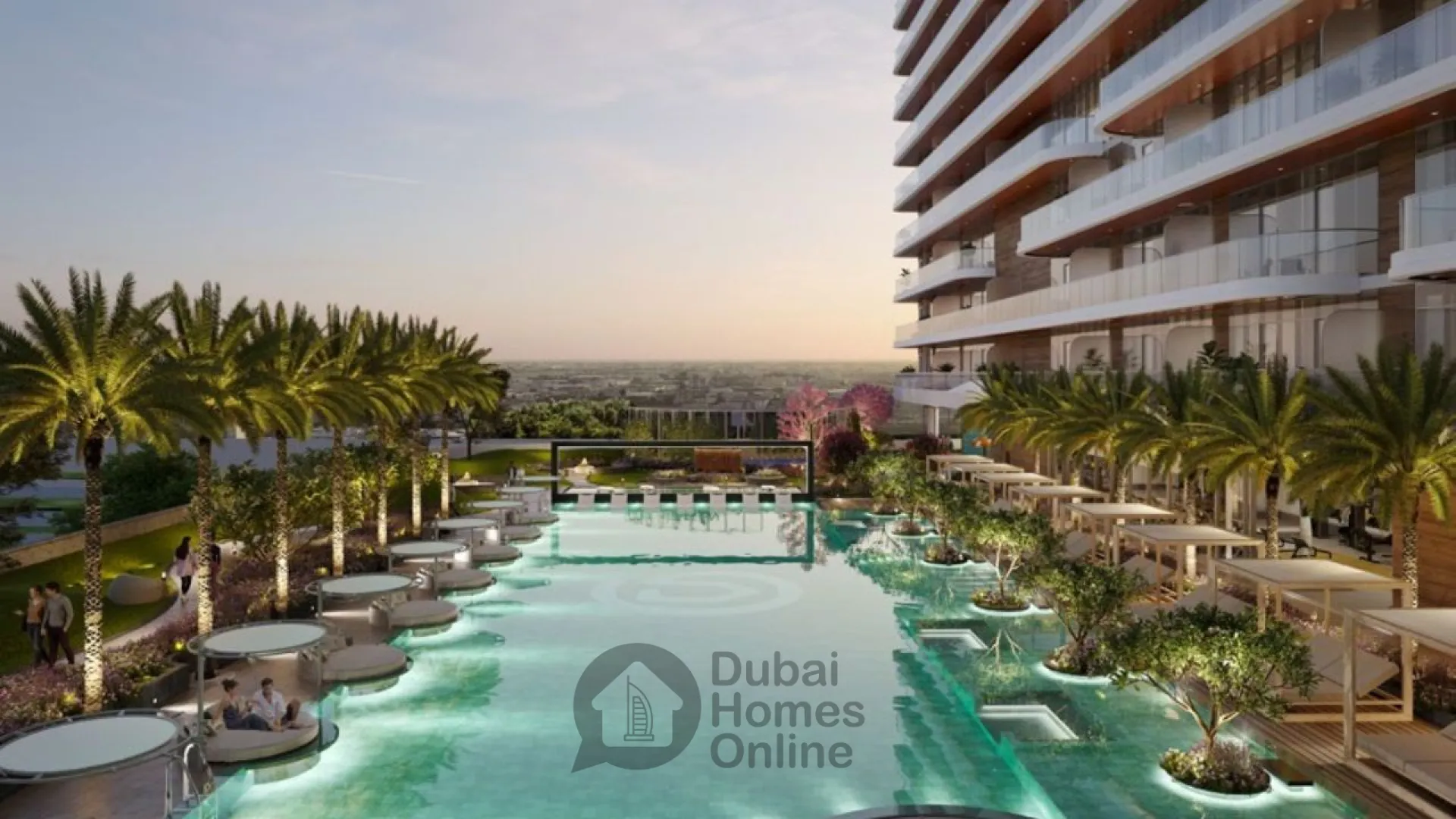 مشروع شقق جولف ريزيدنس للبيع من فورتيمو في دبي هيلز استيت