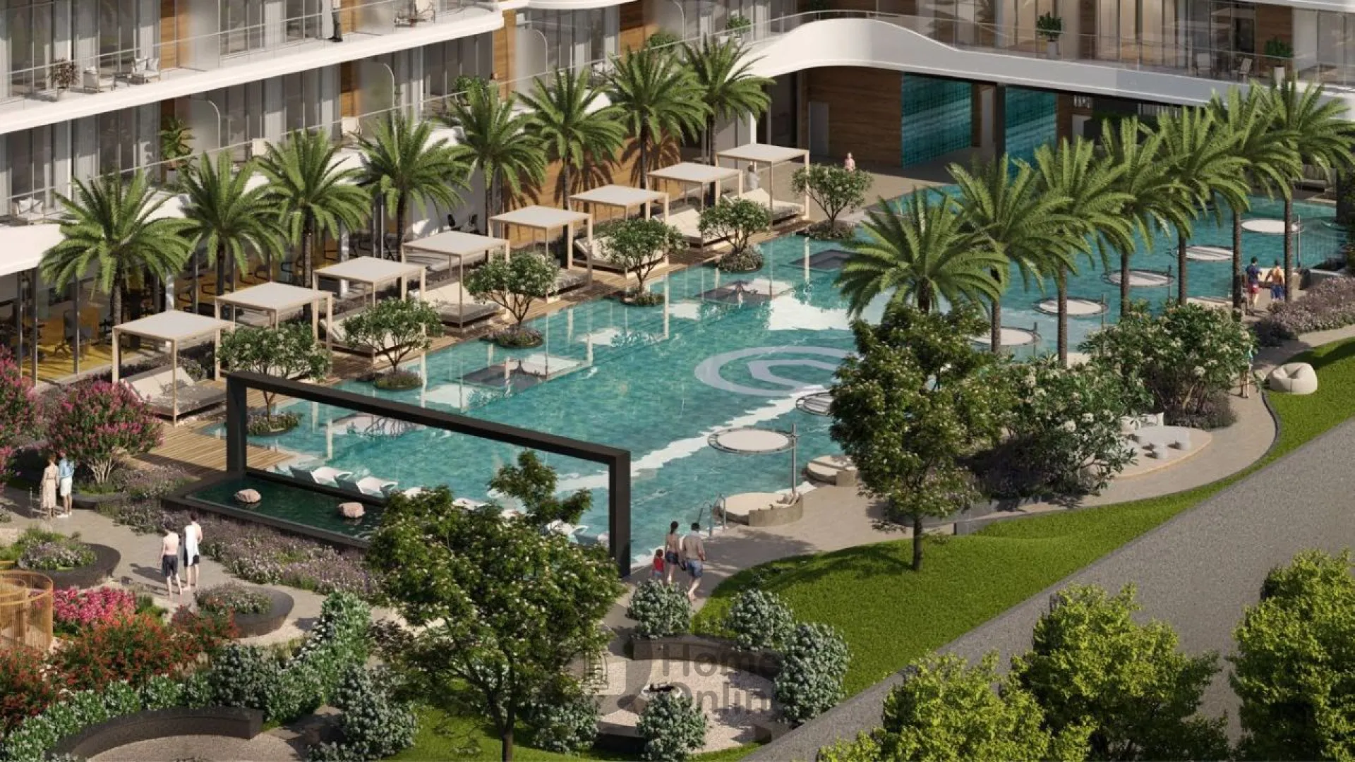 مشروع شقق جولف ريزيدنس للبيع من فورتيمو في دبي هيلز استيت