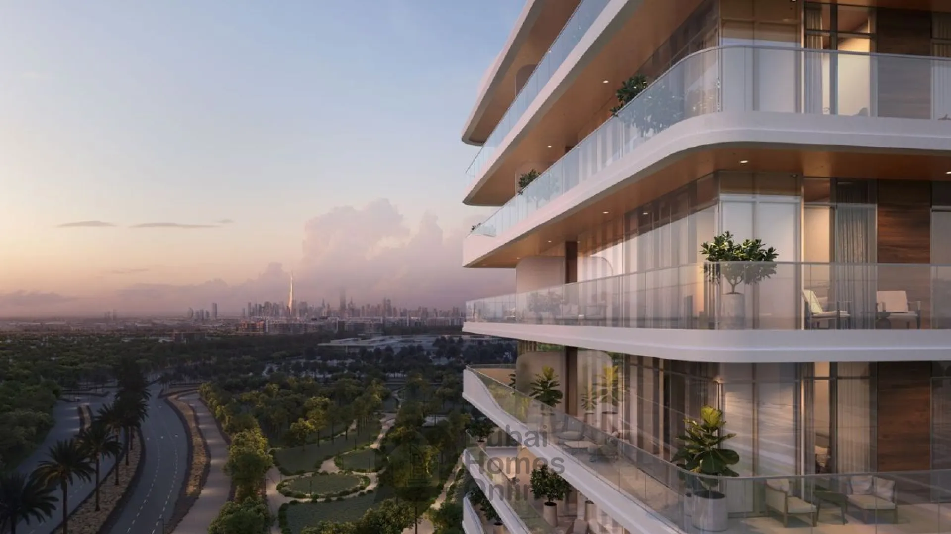 مشروع شقق جولف ريزيدنس للبيع من فورتيمو في دبي هيلز استيت