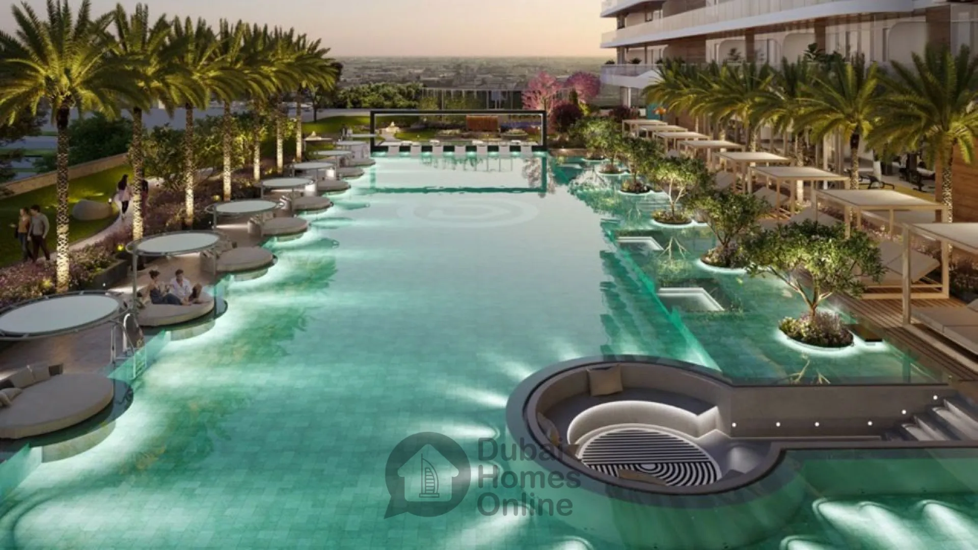 مشروع شقق جولف ريزيدنس للبيع من فورتيمو في دبي هيلز استيت