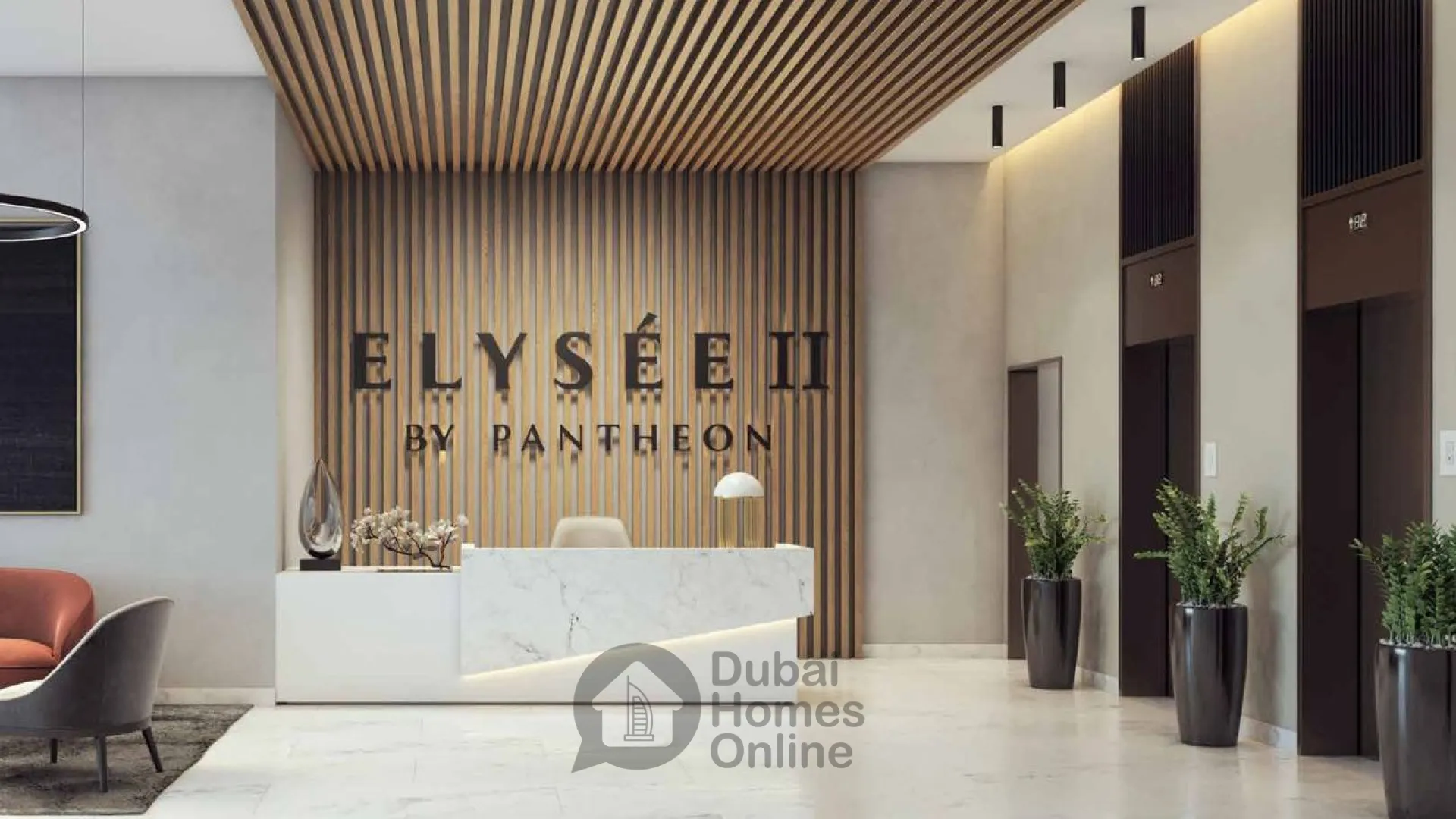 خرید خانه در پروژه مسکونی آپارتمان های الیزه هایتس پانثیون در منطقه جی وی سی دبی