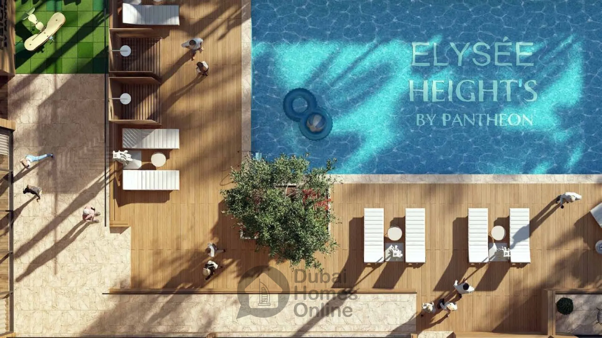 خرید خانه در پروژه مسکونی آپارتمان های الیزه هایتس پانثیون در منطقه جی وی سی دبی