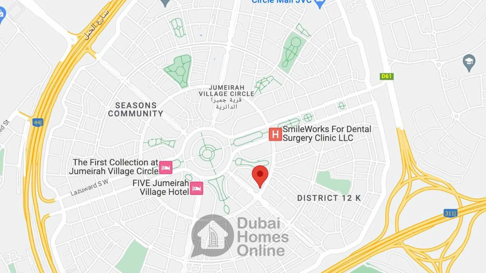 خرید خانه در پروژه مسکونی آپارتمان های الیزه هایتس پانثیون در منطقه جی وی سی دبی