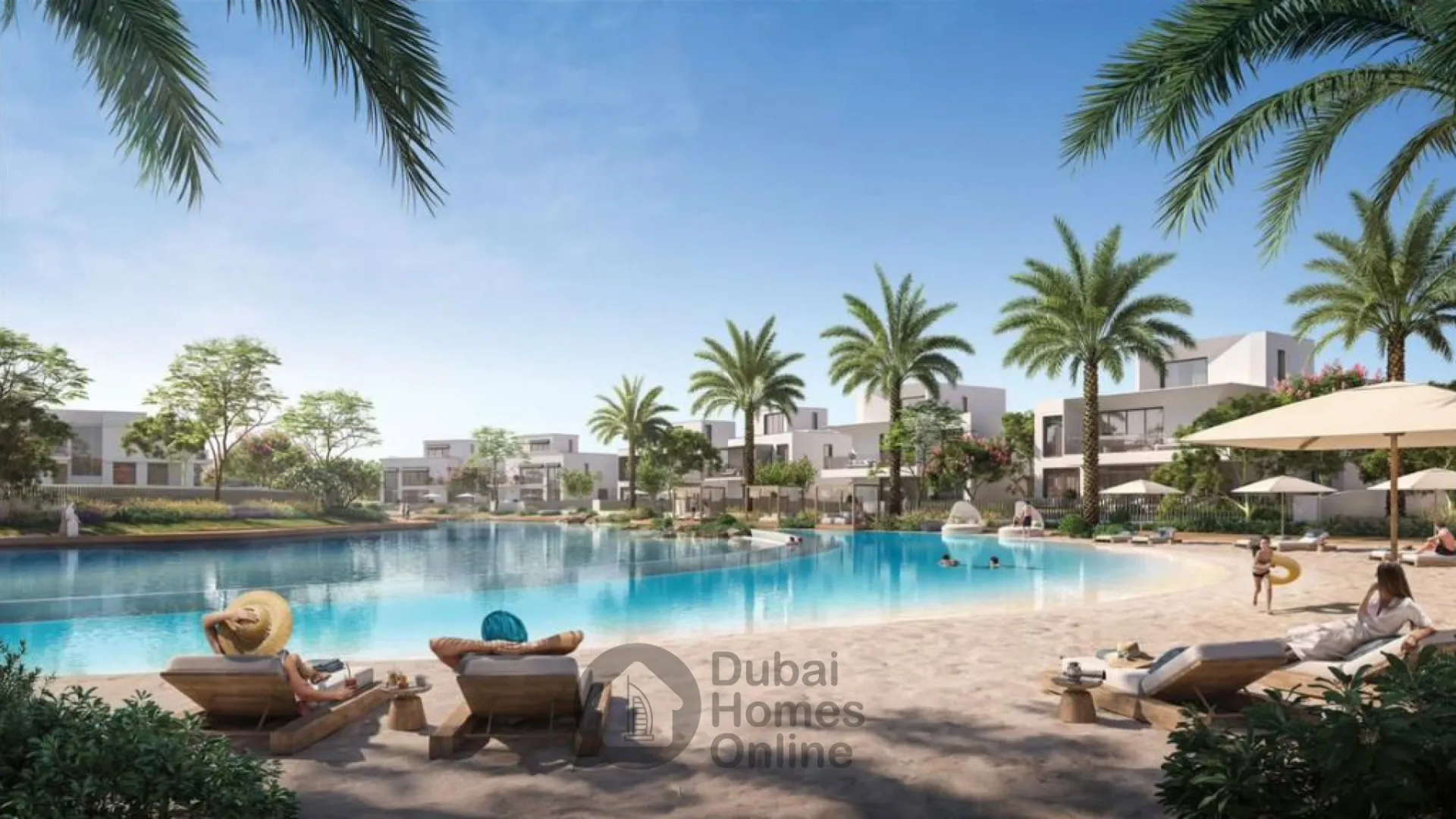 مشروع فلل بالميرا للبيع من إعمار العقارية في منطقة الواحة في دبي