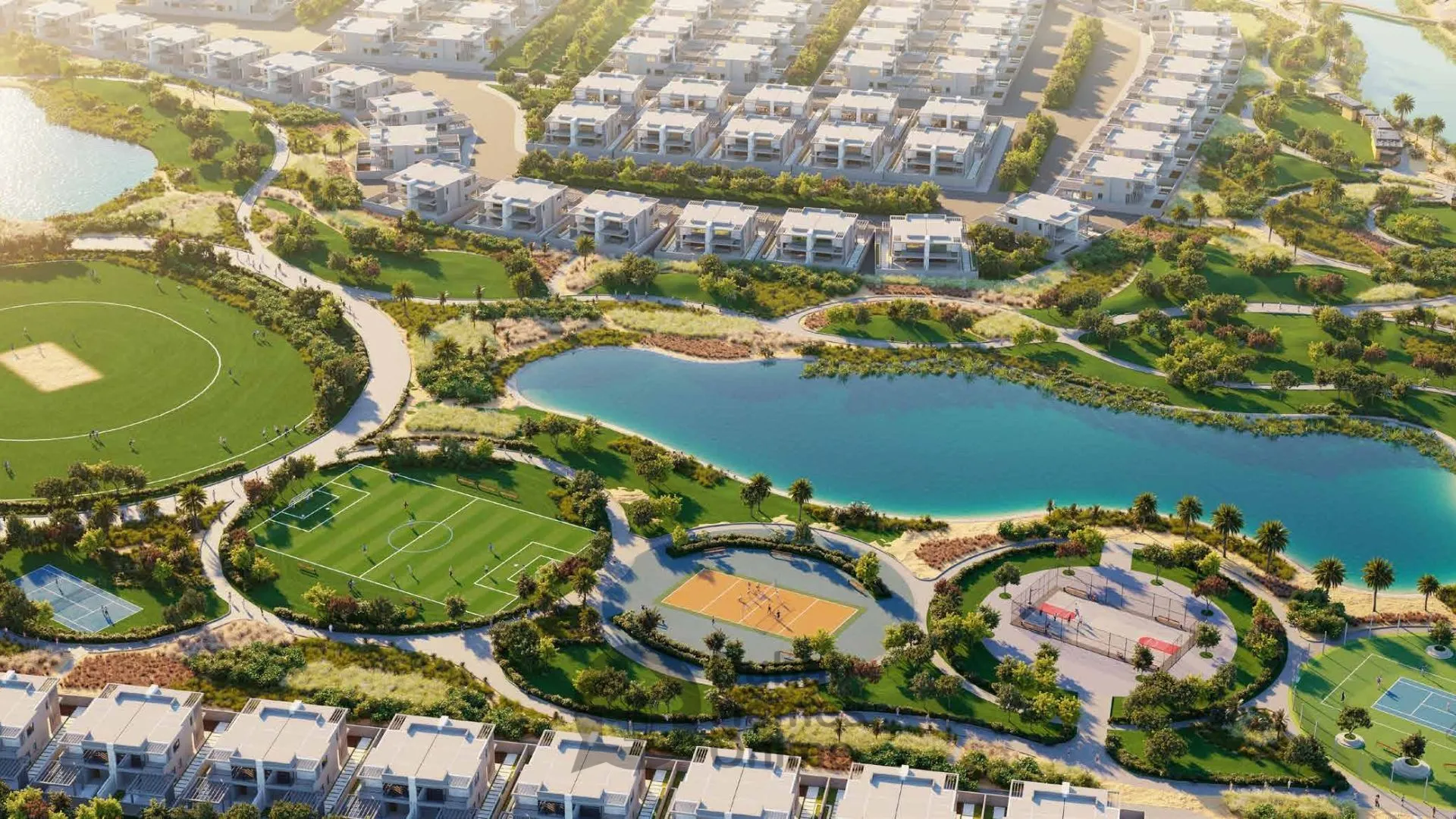 مشروع فلل ذا فارم هاوس للبيع من داماك العقارية في داماك هيلز 2 في دبي