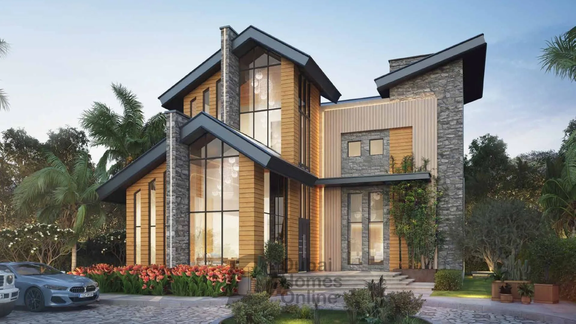 مشروع فلل ذا فارم هاوس للبيع من داماك العقارية في داماك هيلز 2 في دبي