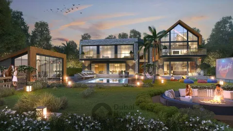 مشروع فلل ذا فارم هاوس للبيع من داماك العقارية في داماك هيلز 2 في دبي