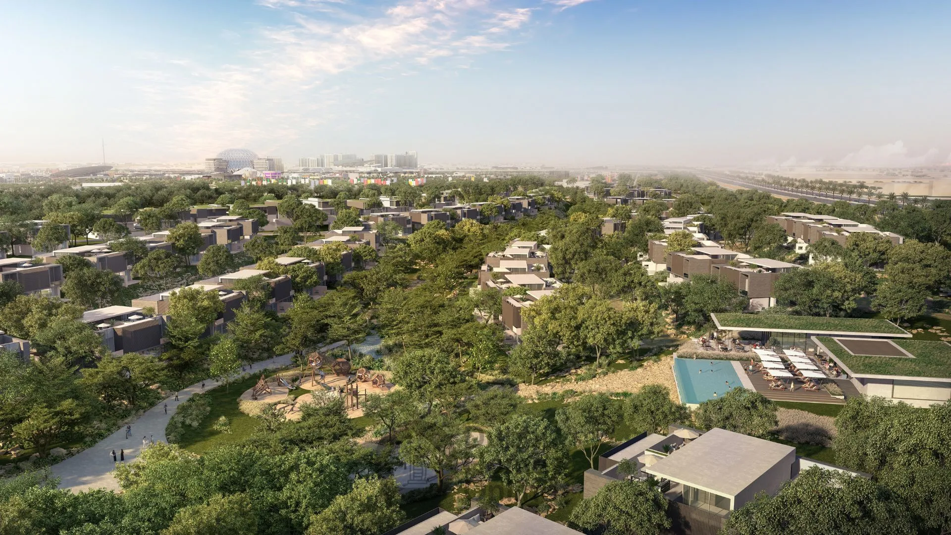 مشروع شمسة تاون هاوس للبيع من مجموعة إكسبو دبي في حي مدينة إكسبو دبي