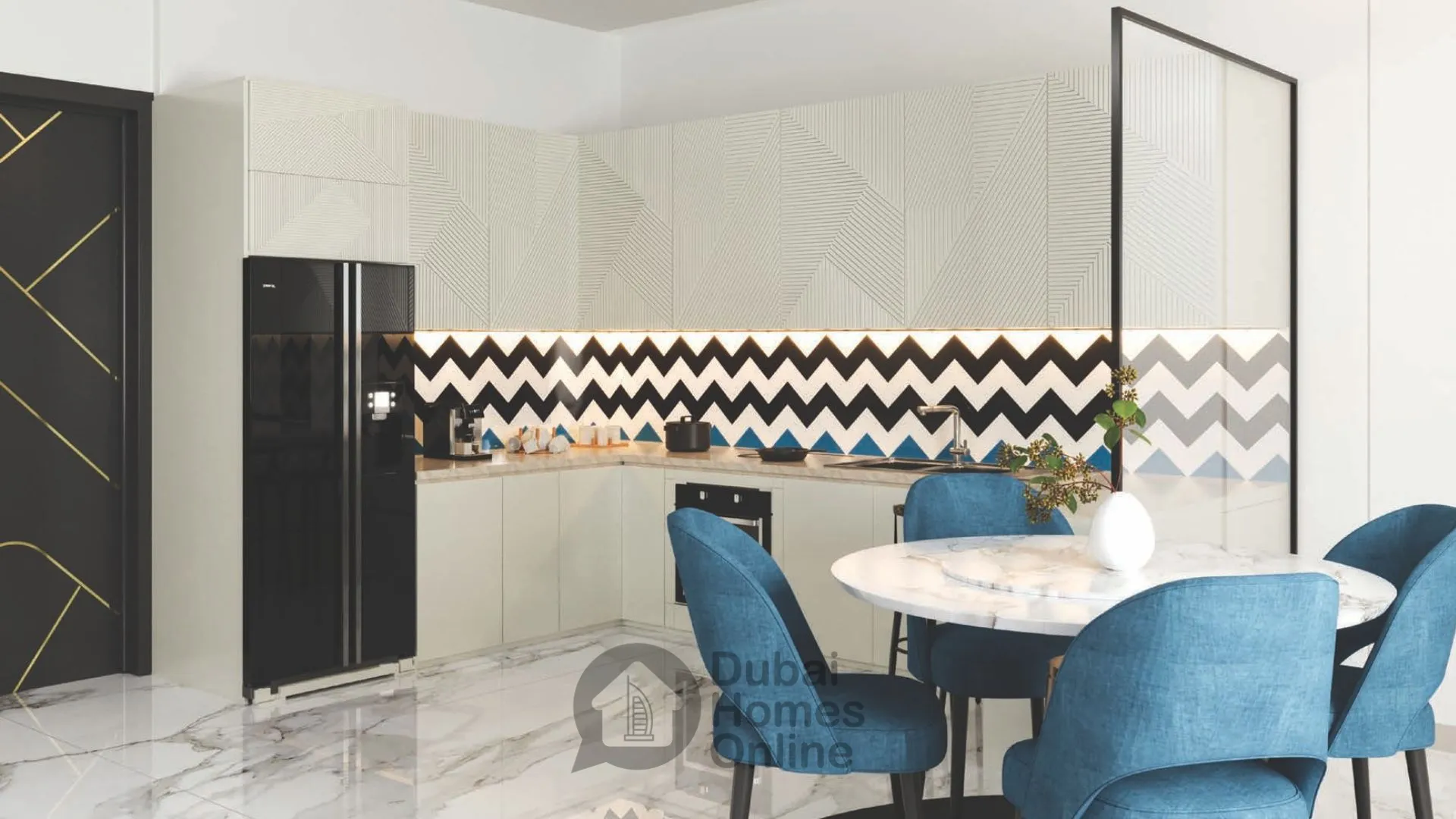 خرید خانه در پروژه مسکونی آپارتمان های دانوب الیتز 3 در منطقه جی وی سی دبی