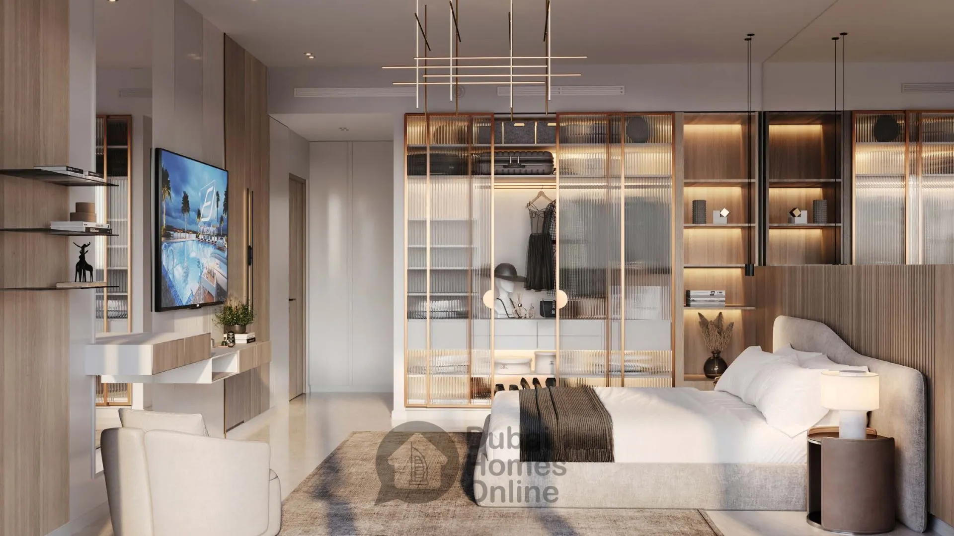 مشروع شقق بن غاطي عنبر للبيع من بن غاطي في قرية جميرا الدائرية في دبي