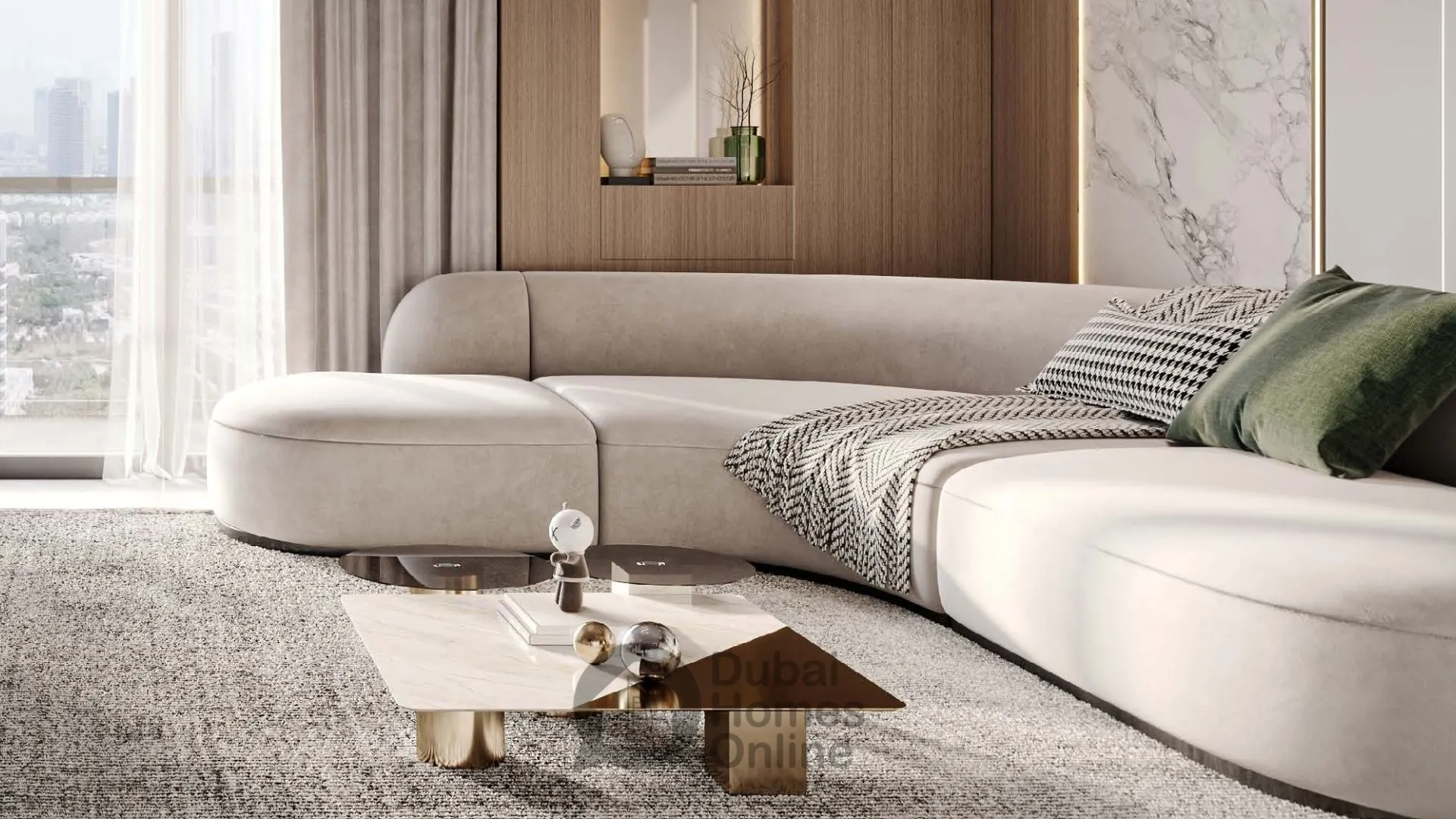 خرید آپارتمان در پروژه بن غاطی آمبر در منطقه جی وی سی دبی