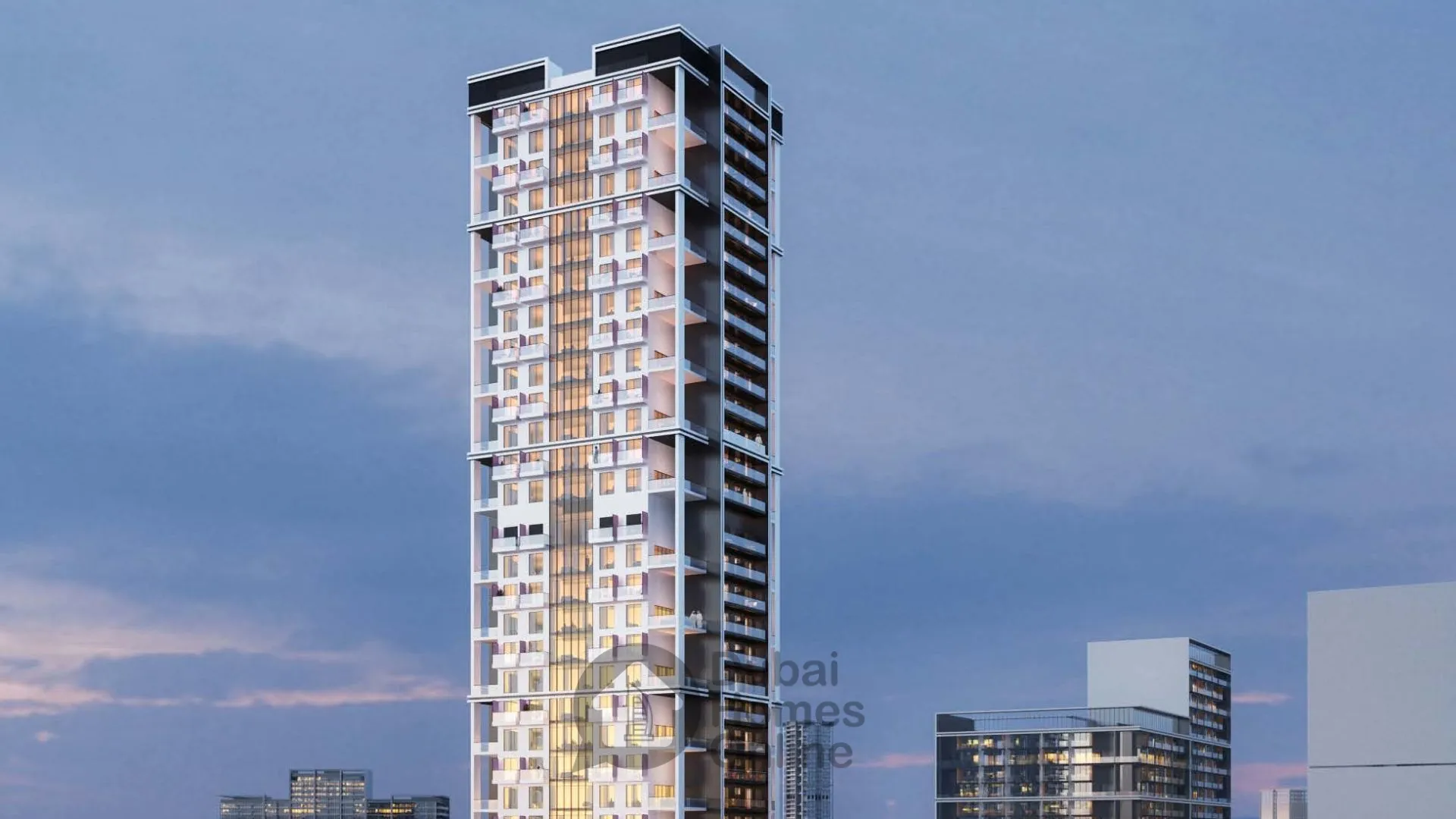 مشروع شقق بن غاطي هاوس للبيع من قبل بن غاطي في قرية جميرا الدائرية في دبي