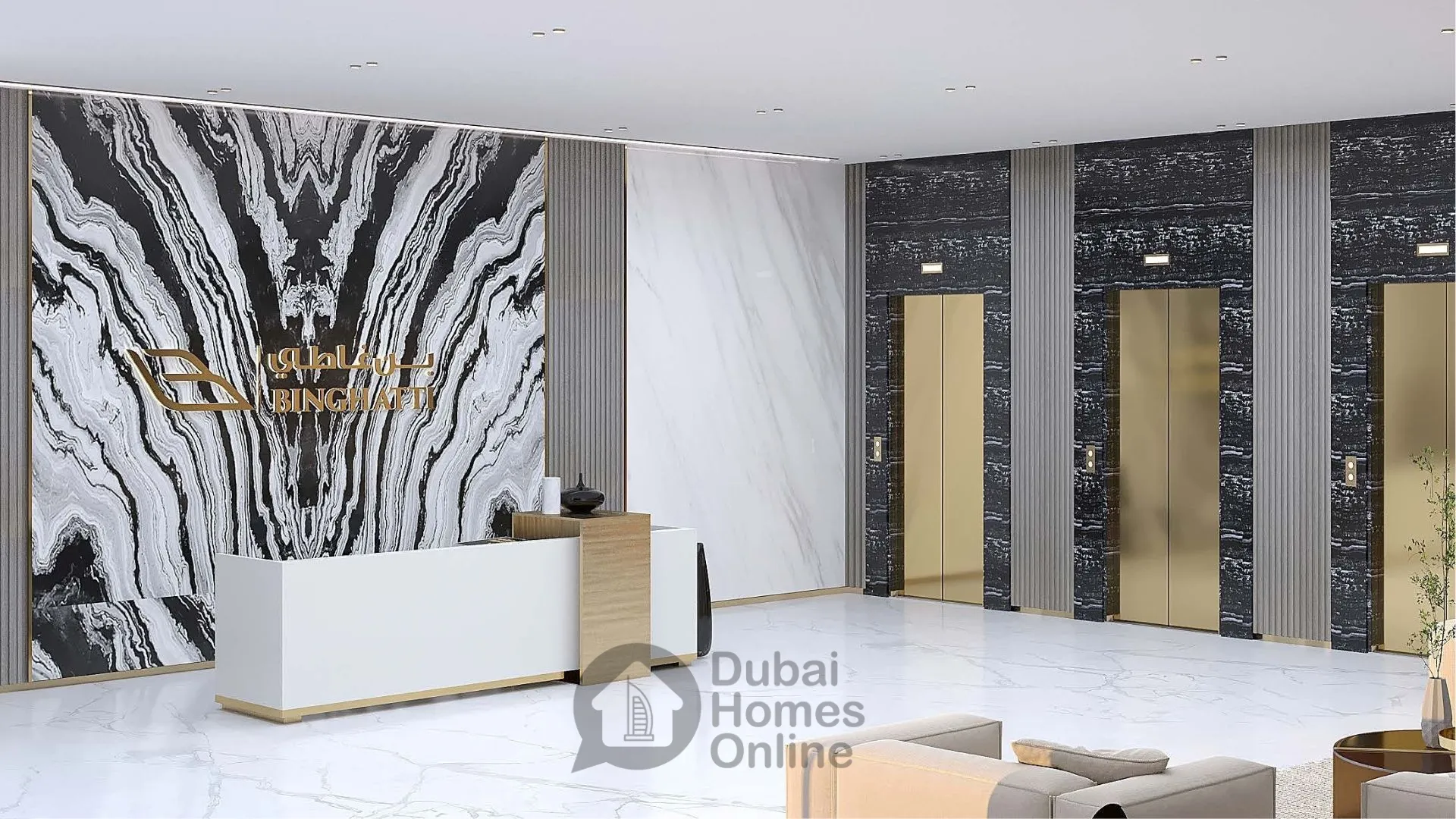 مشروع شقق بن غاطي هاوس للبيع من قبل بن غاطي في قرية جميرا الدائرية في دبي