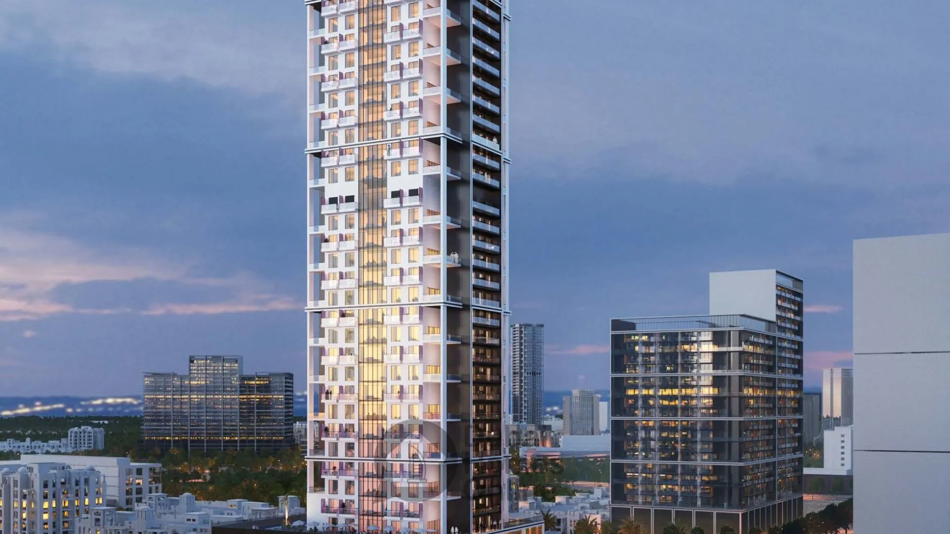 مشروع شقق بن غاطي هاوس للبيع من قبل بن غاطي في قرية جميرا الدائرية في دبي