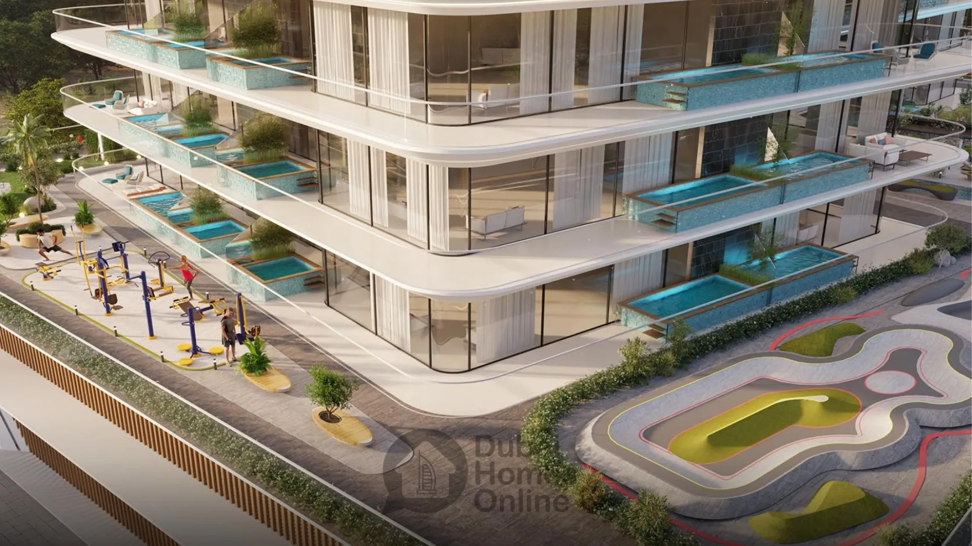 مشروع شقق سمانا جولف فيوز للبيع في مدينة دبي الرياضية