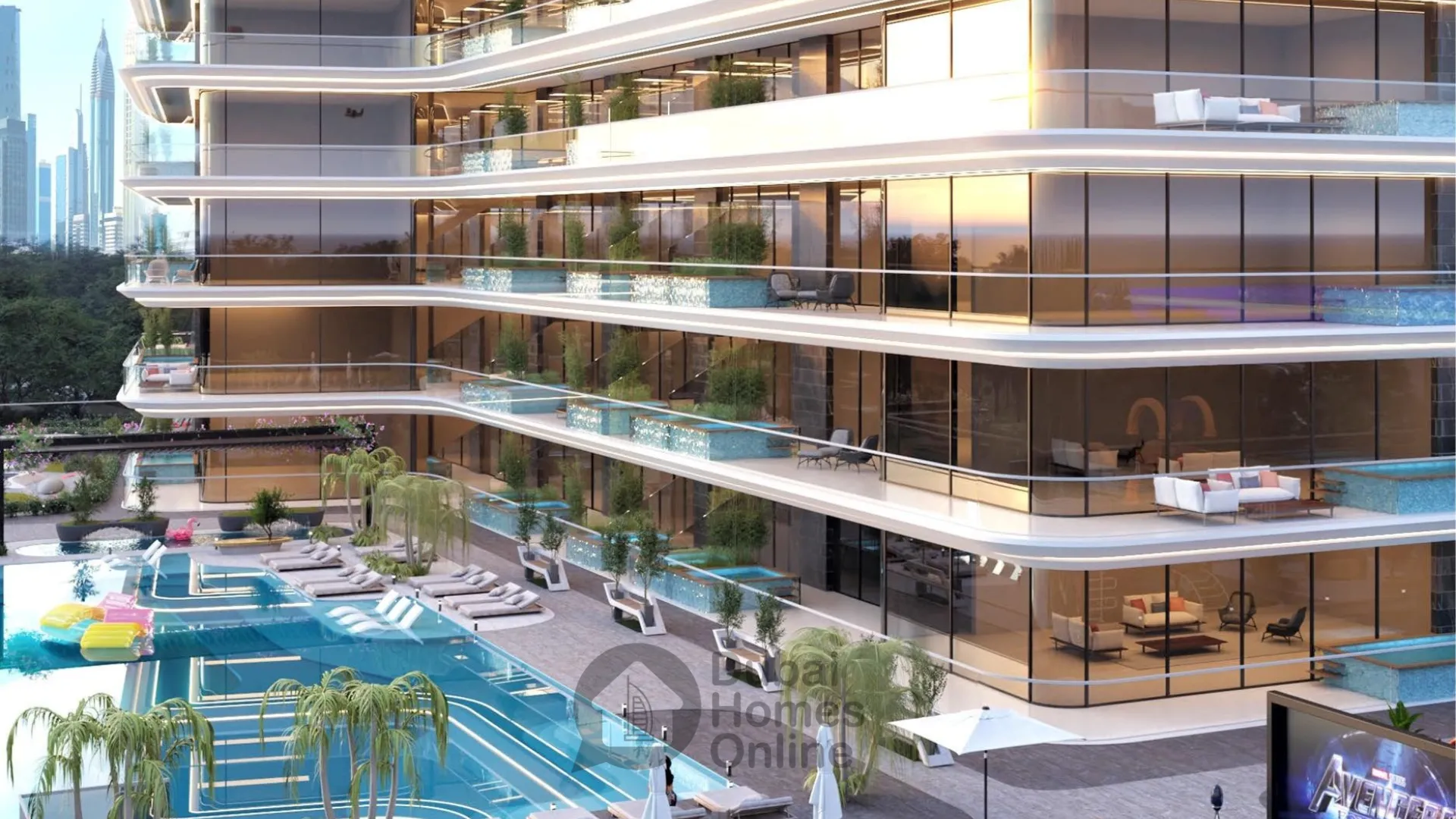 مشروع شقق سمانا جولف فيوز للبيع في مدينة دبي الرياضية